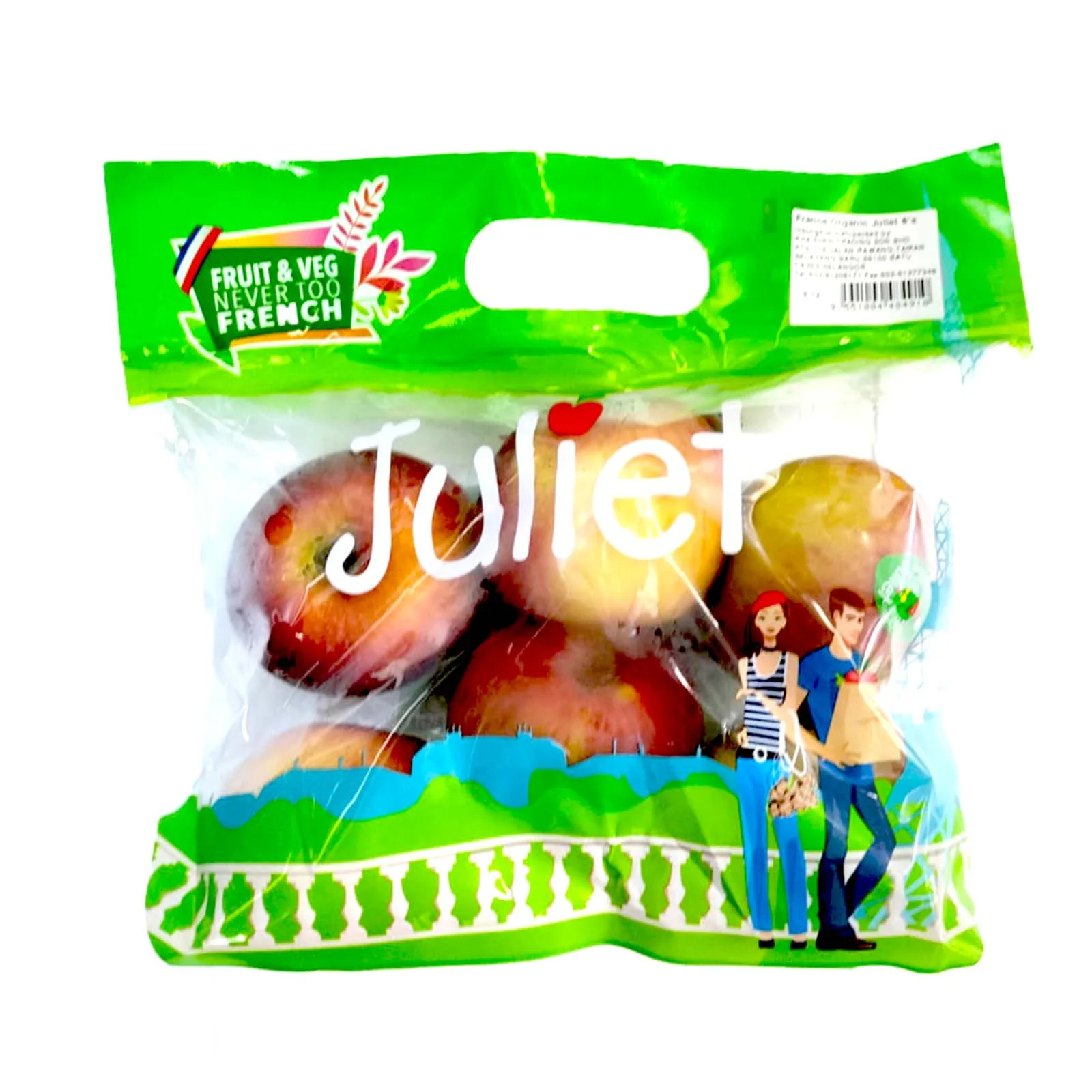 Organic Juliet Apple Kids Pack (France) 6pcs/pack - Image 2