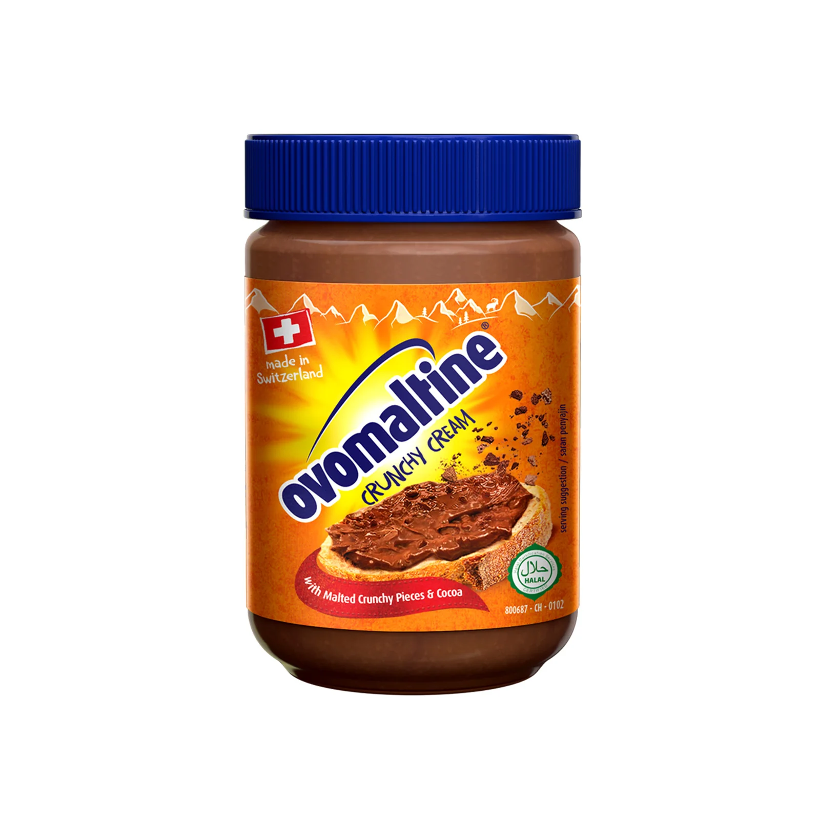 Ovomaltine Crunchy Crunchy Cream Spread 380g - Image 2