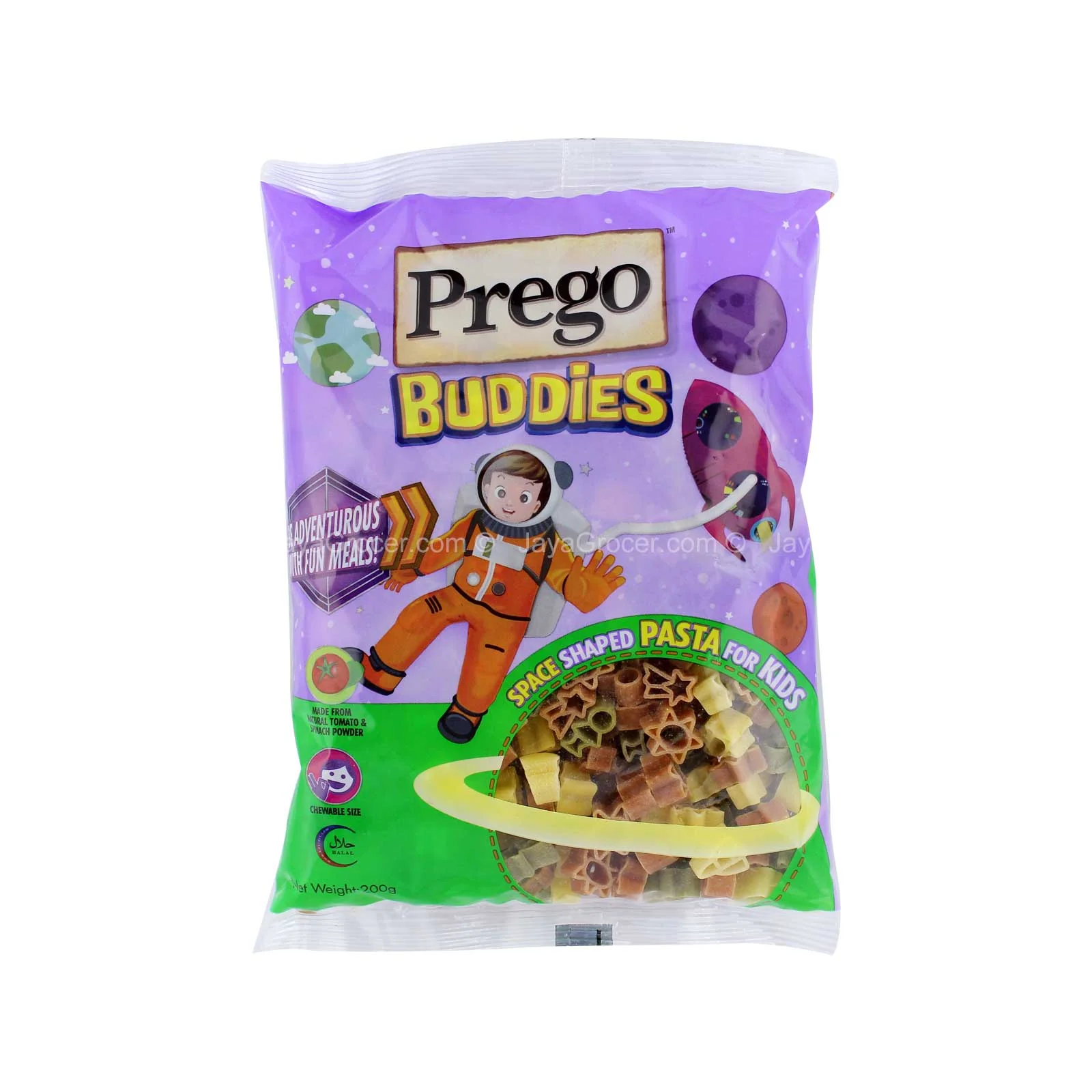 Prego Buddies Space Dry Pasta 240g