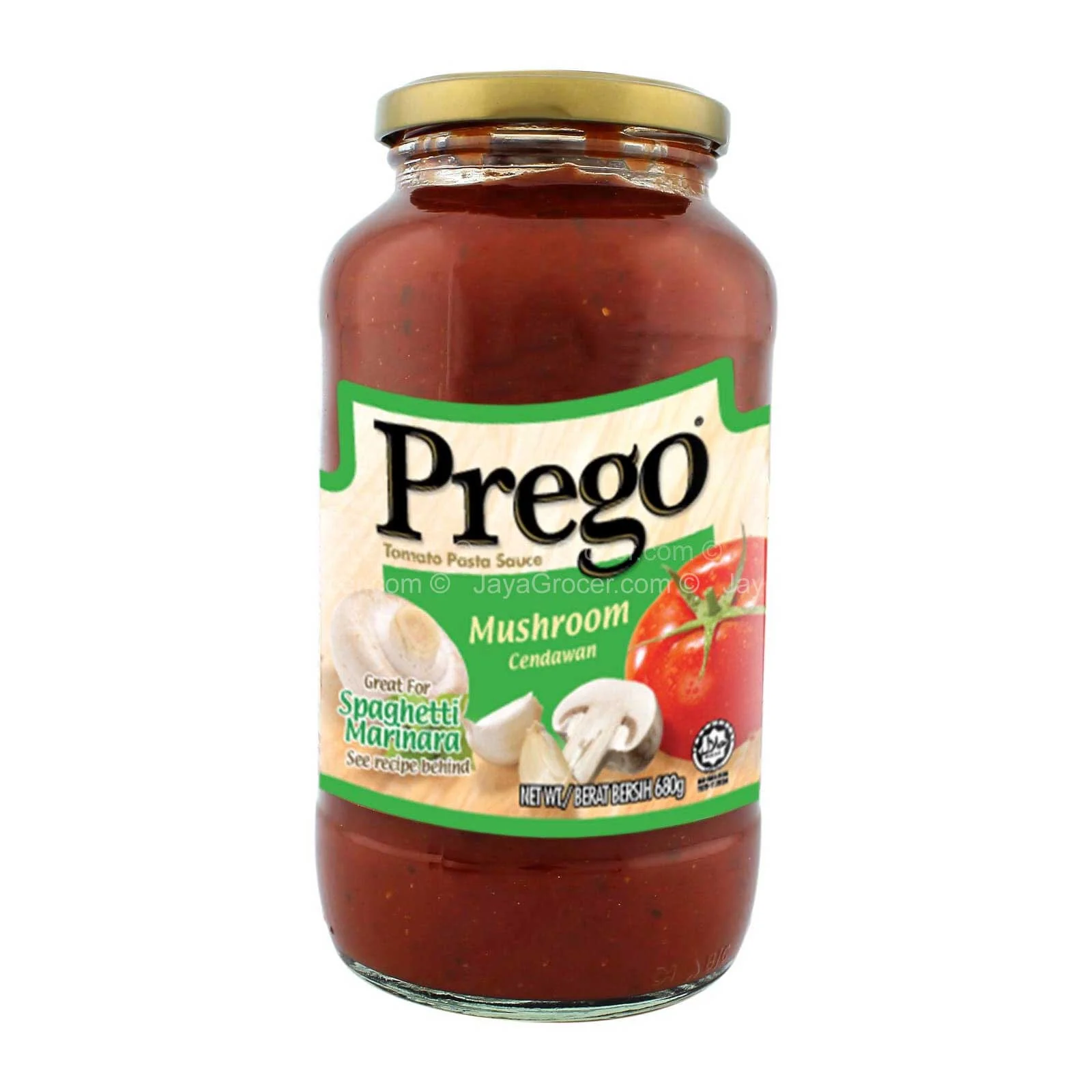 Prego Mushroom Pasta Sauce 680g - Image 2