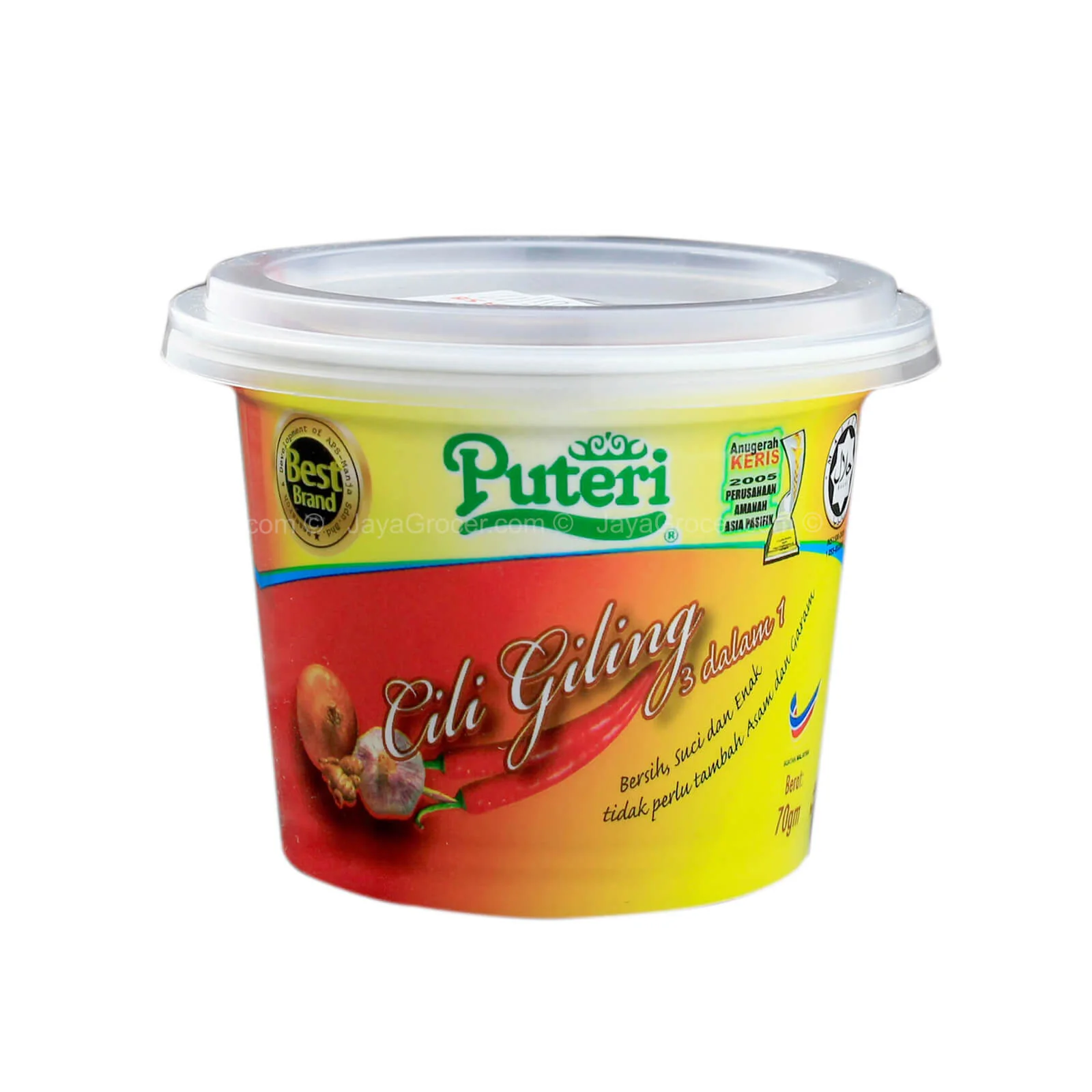 Puteri Chili Giling Cup (Chili Paste) 70g - Image 2
