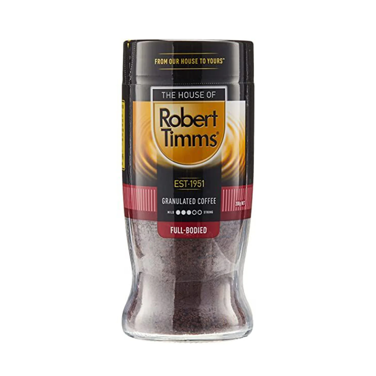 Robert Timms Full Bodied Coffee Granulated 200g - Image 2