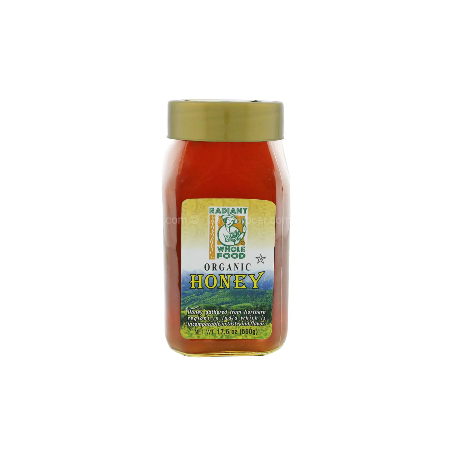 RADIANT ORGANIC HONEY INDIA 500G *1 - Image 2