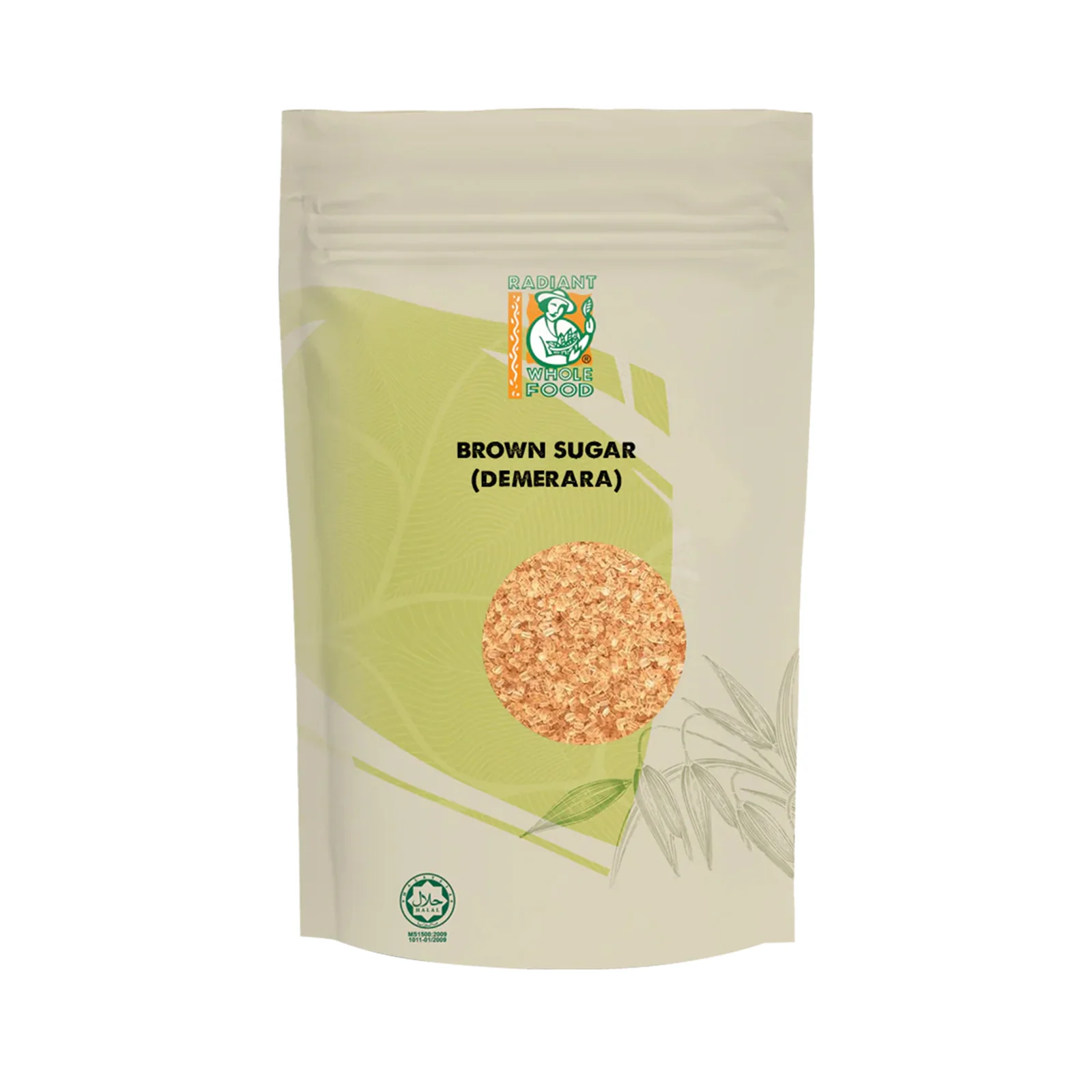 Radiant Whole Food Organic Brown Sugar 1kg - Image 2