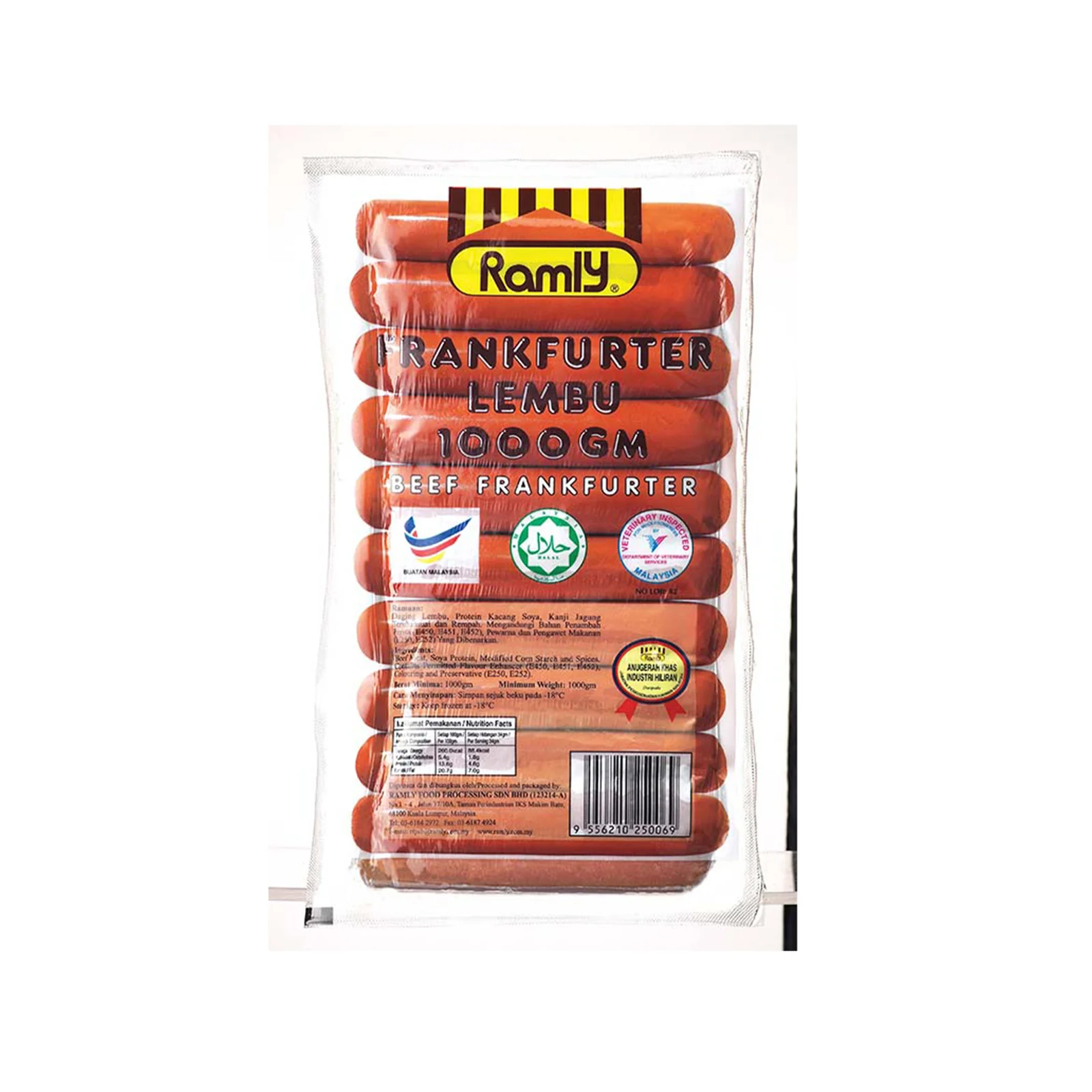 Ramly Beef Frankfurter 1kg - Image 2