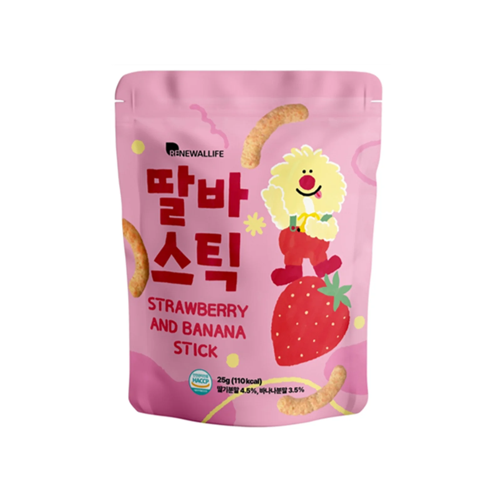 Renewallife Monster Strawberry Banana Stick 25g - Image 2