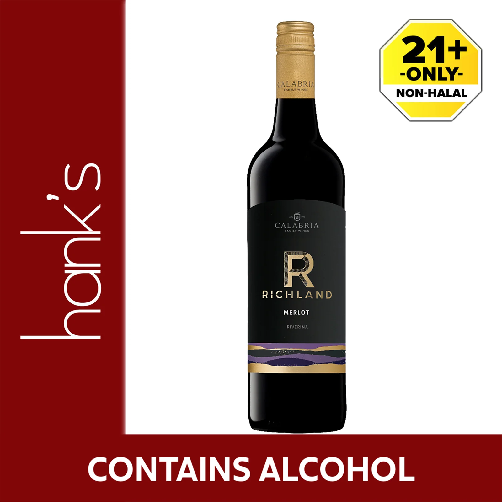 Richland Merlot 750ml - Image 2