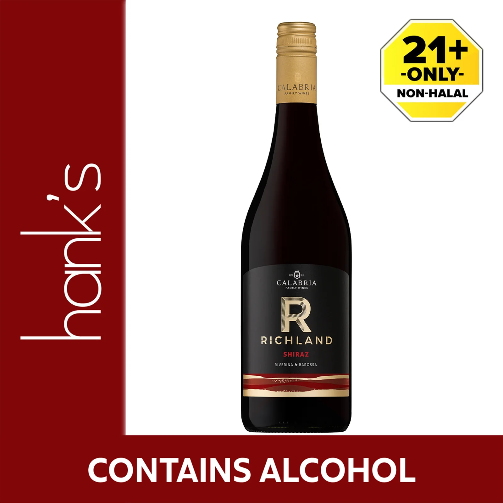 Richland Shiraz 750ml - Image 2