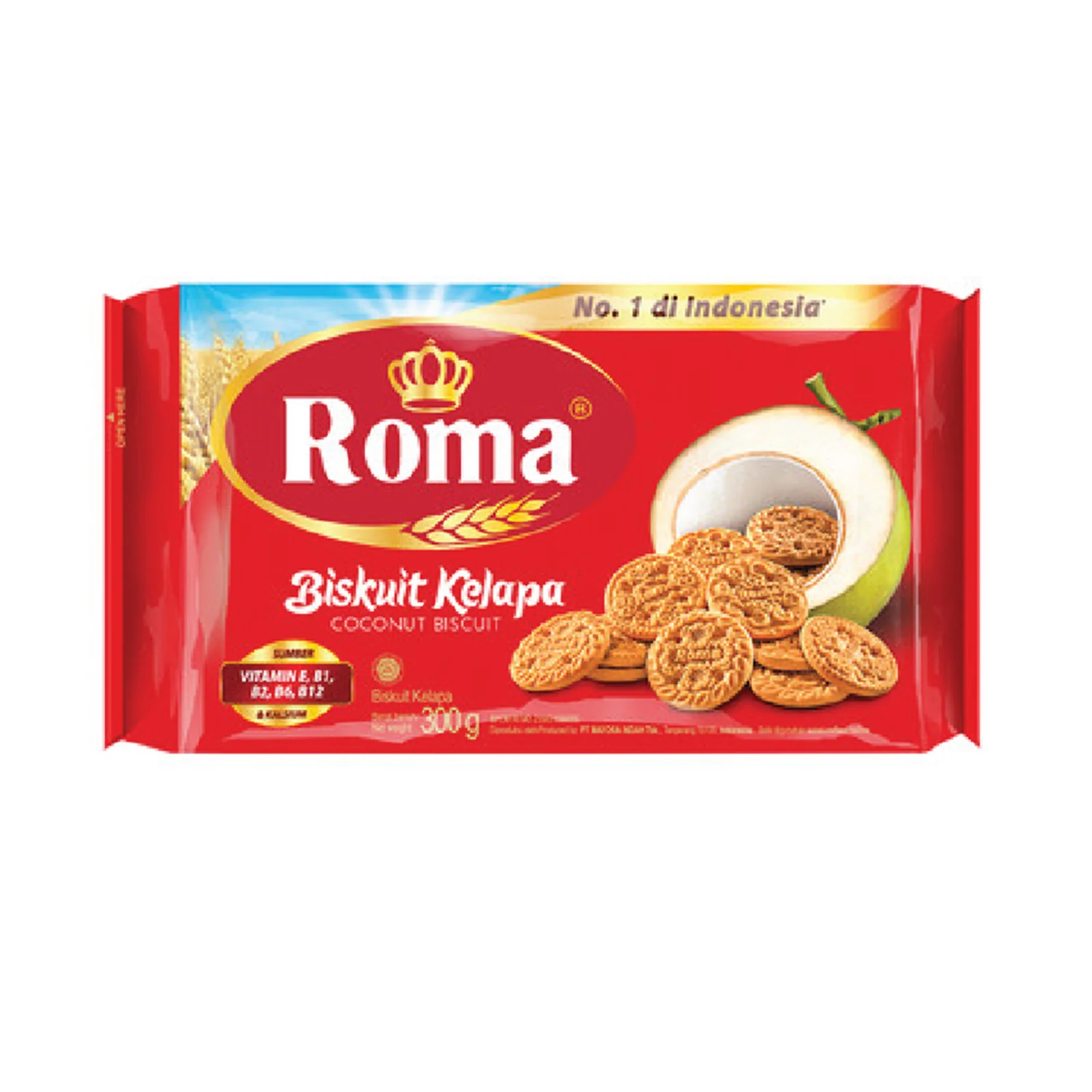 Roma Coconut Biscuit 300g - Image 2