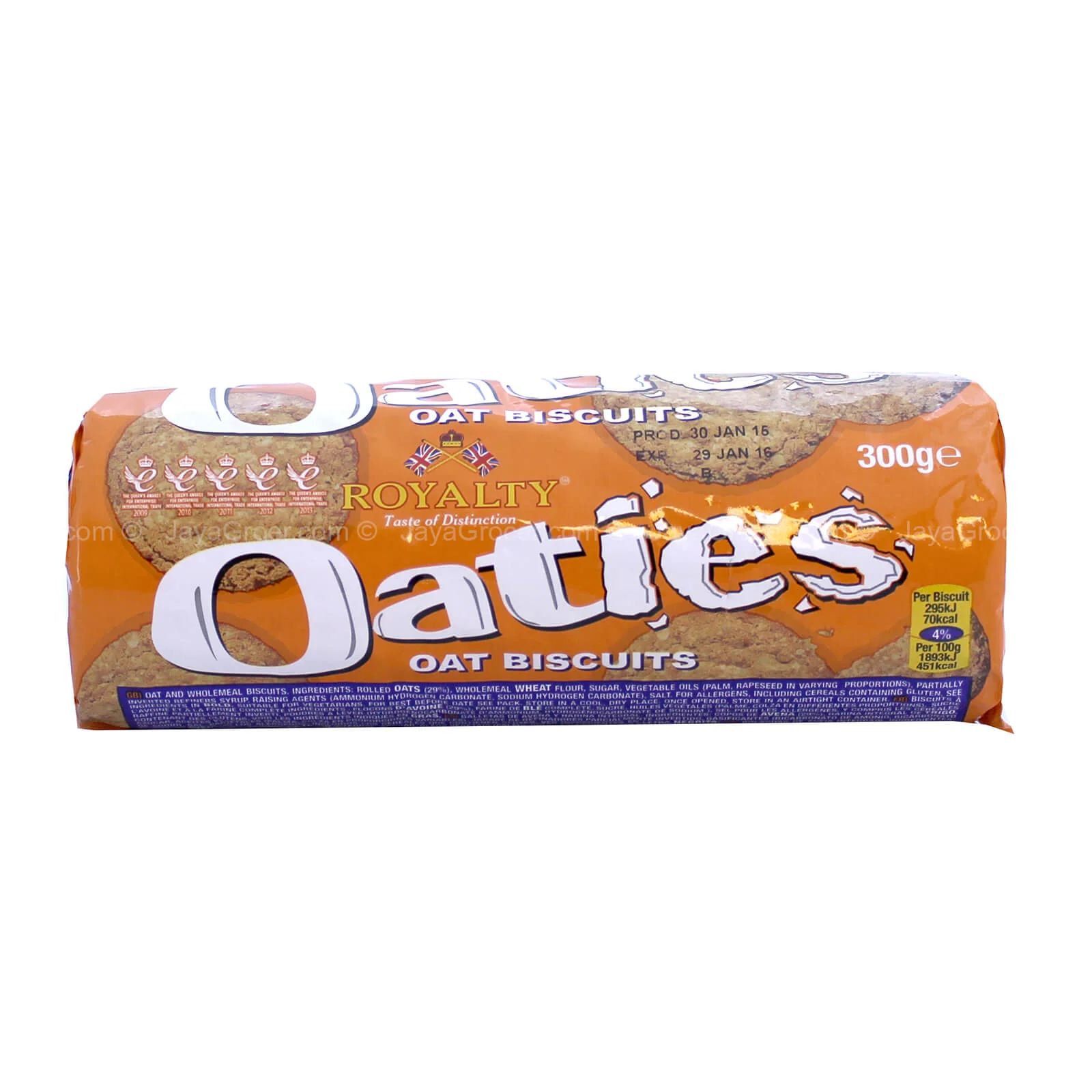 Royalty Oaties Oat Biscuit 300g