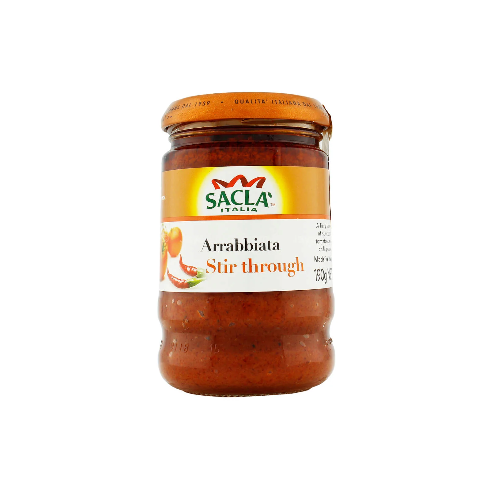 Sacla Arrabbiata Pasta Sauce 190g - Image 2