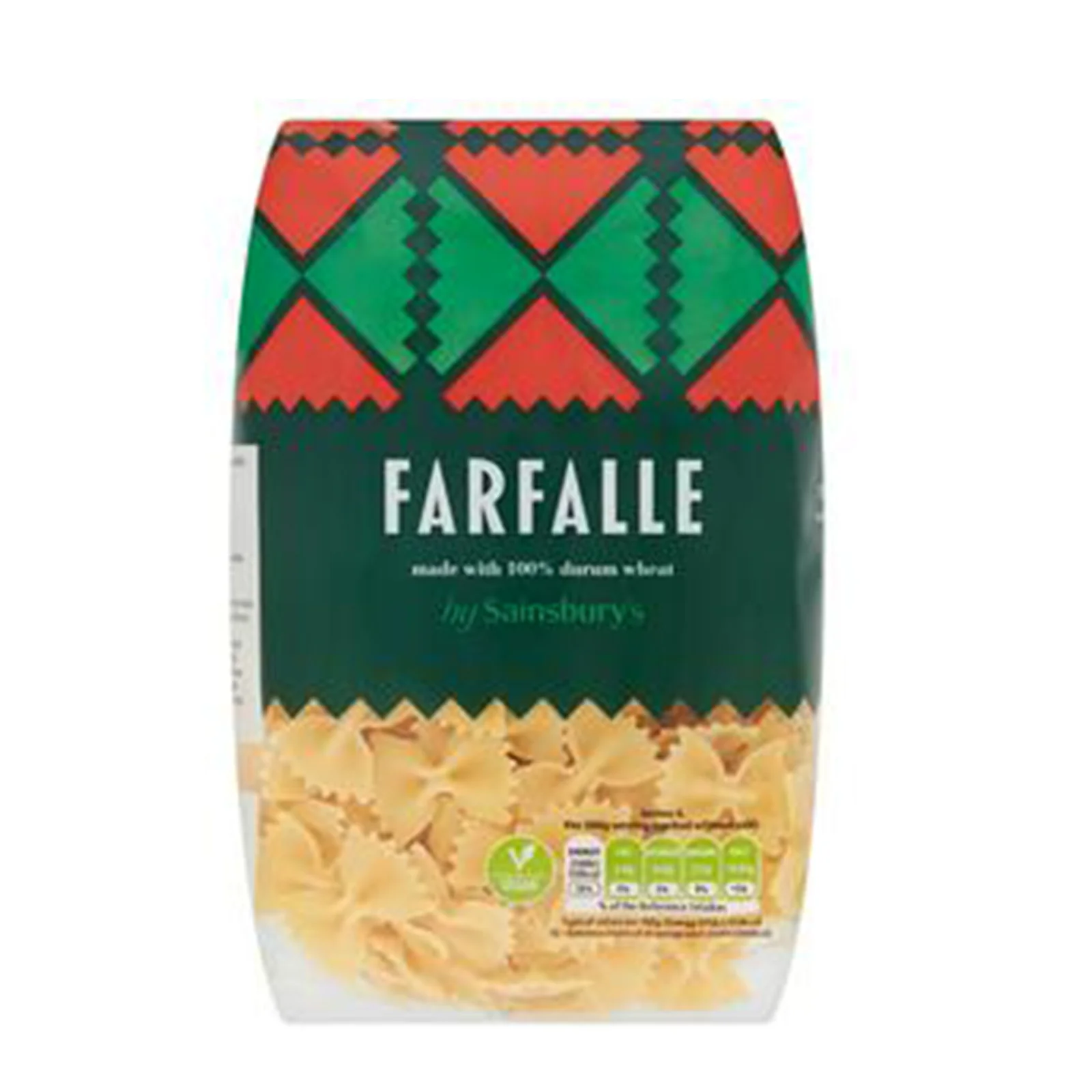 Sainsburys Farfalle Pasta 500g - Image 2