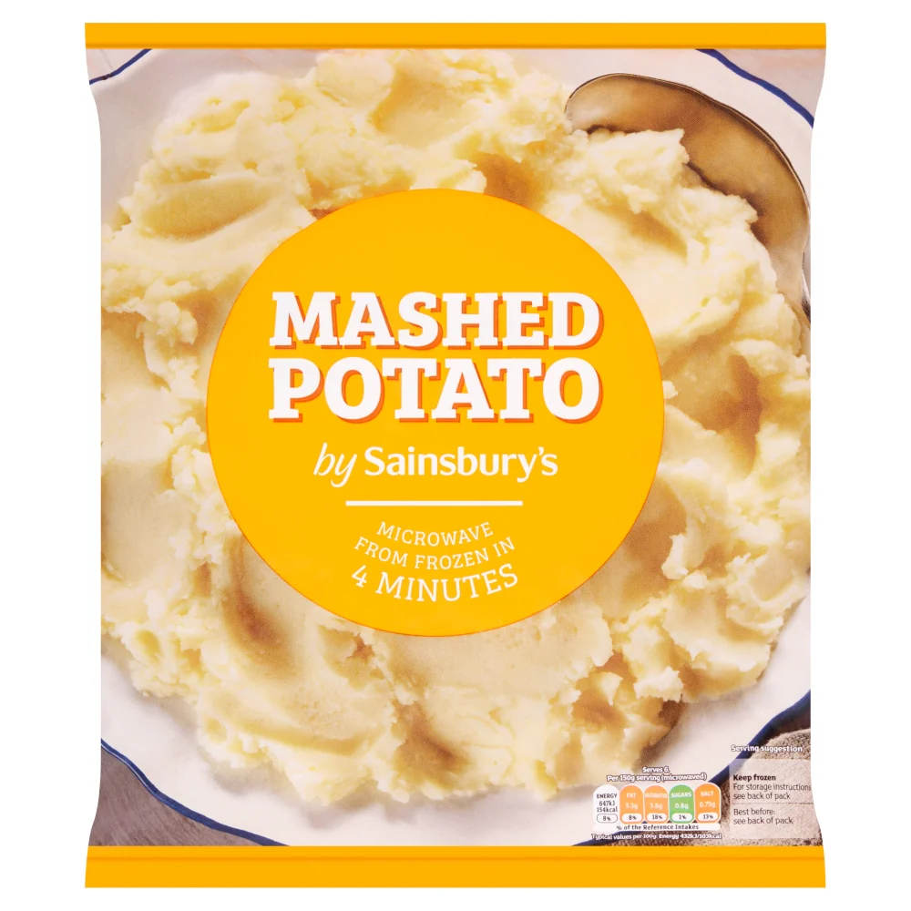 Sainsbury's Frozen Mashed Potato 900g - Image 2