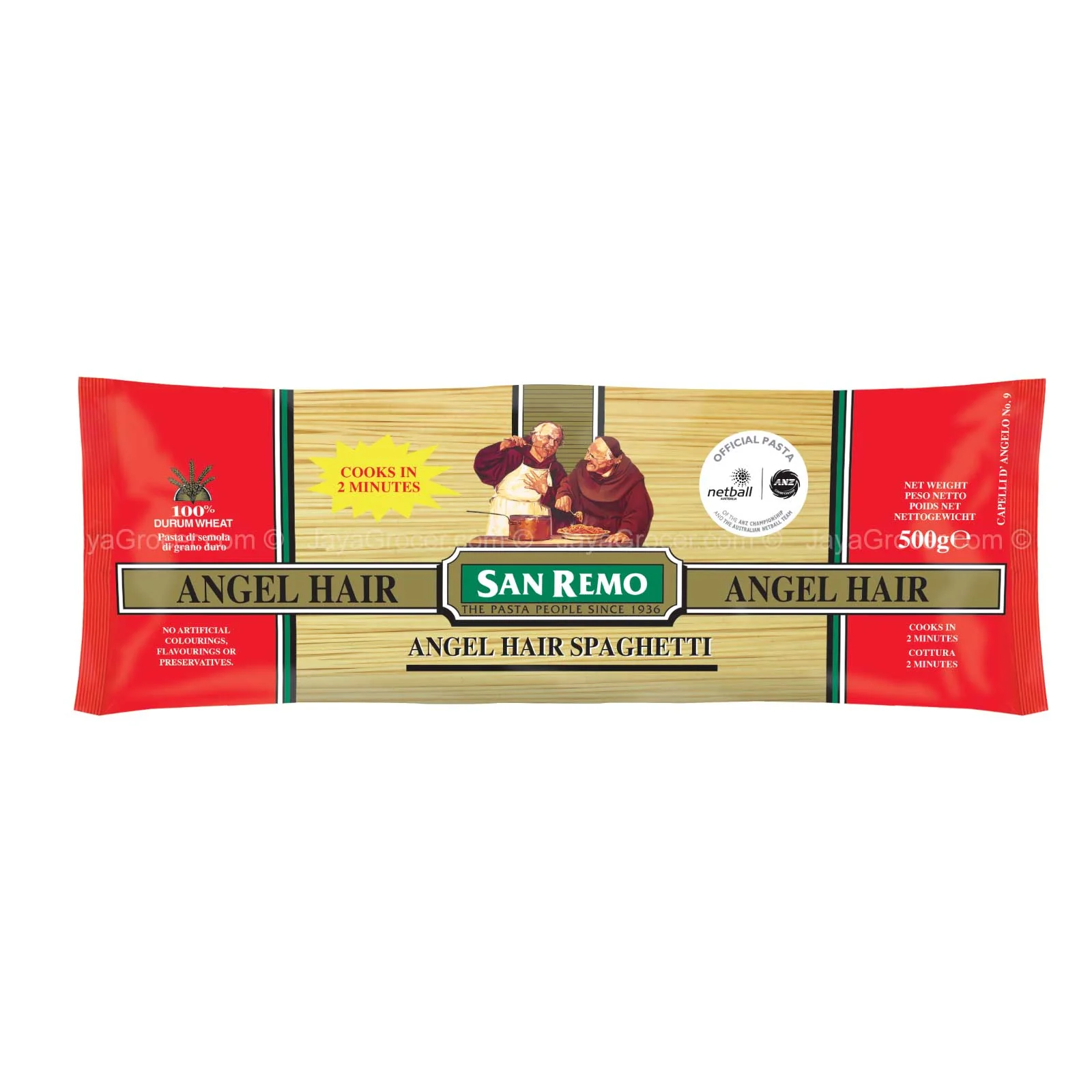 San Remo Angel Hair Spaghetti 500g - Image 2