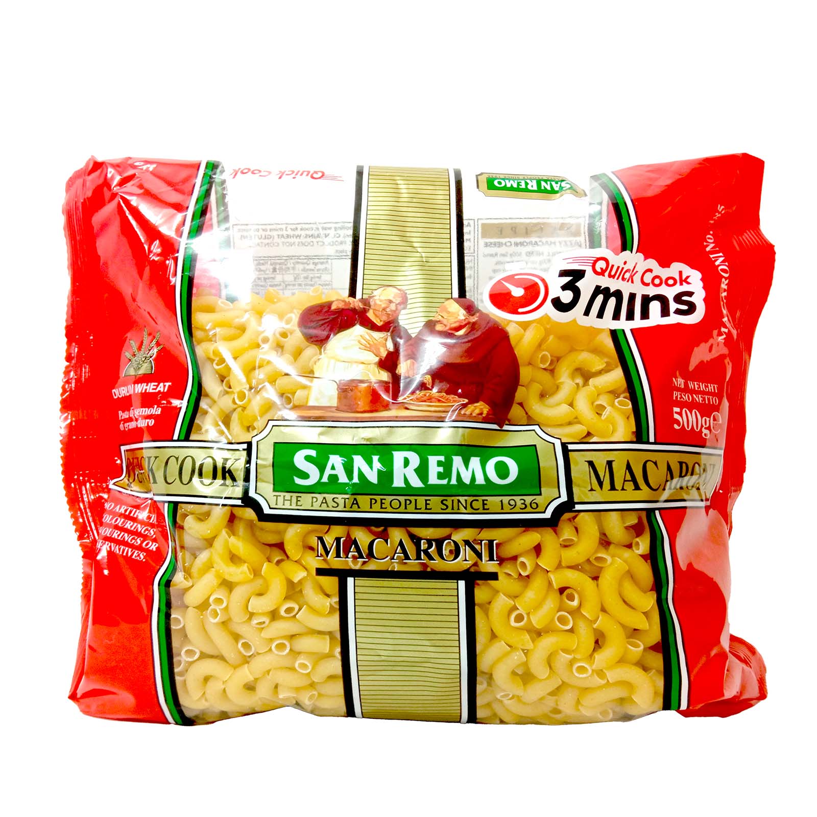 San Remo Quick Cook Macaroni 500g - Image 2
