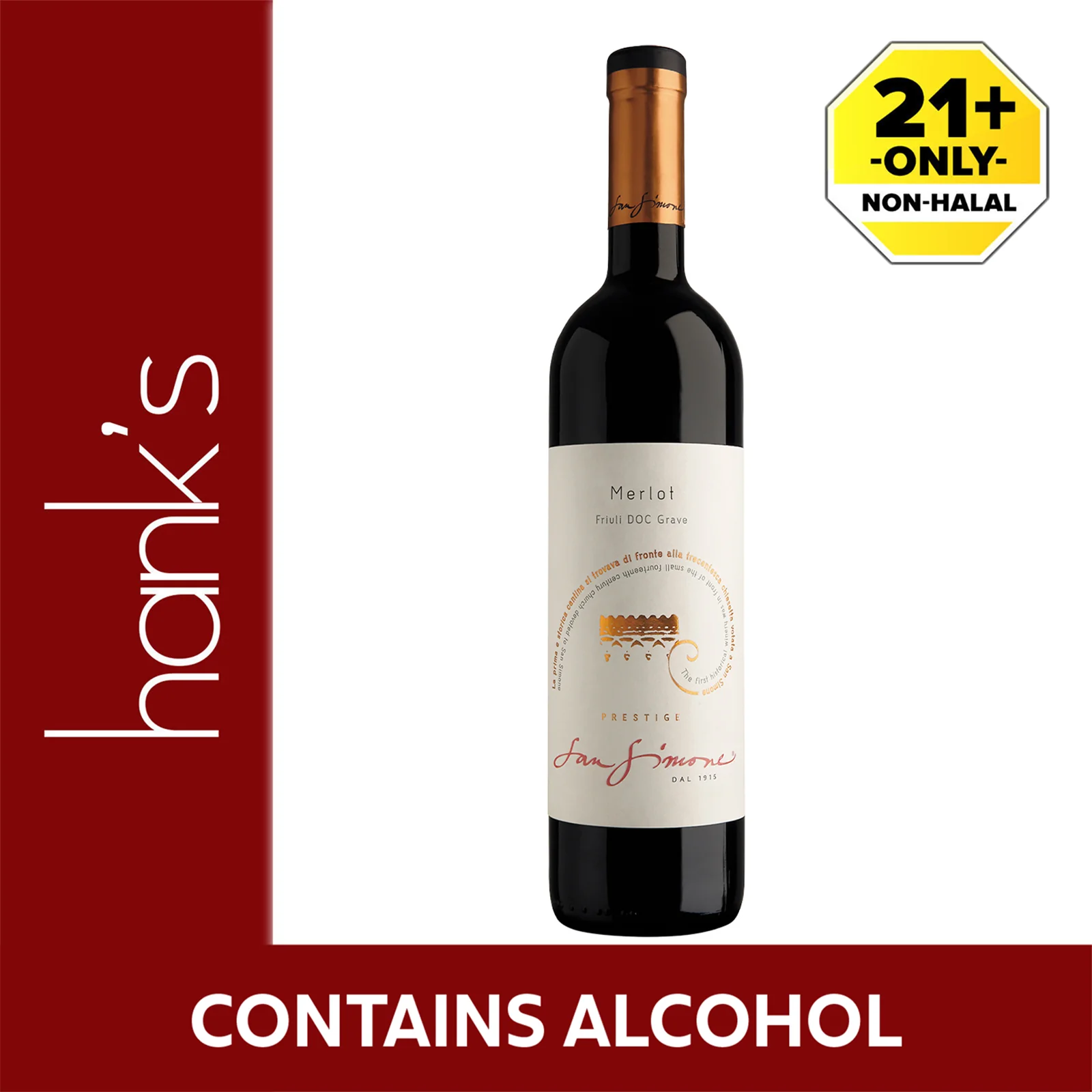 San Simone Prestige Merlot 750ml
