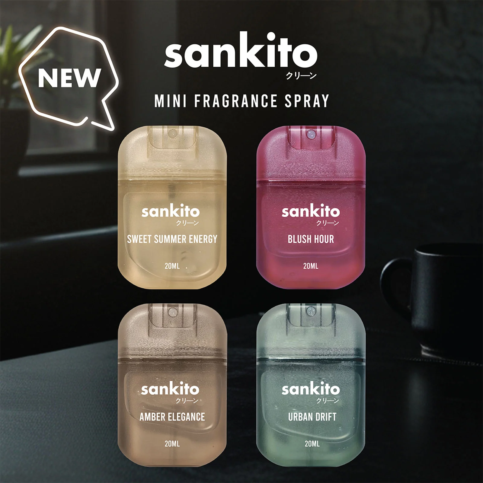 Sankito Mini Fragrance Spray - Urban Drift 20ml - Image 3