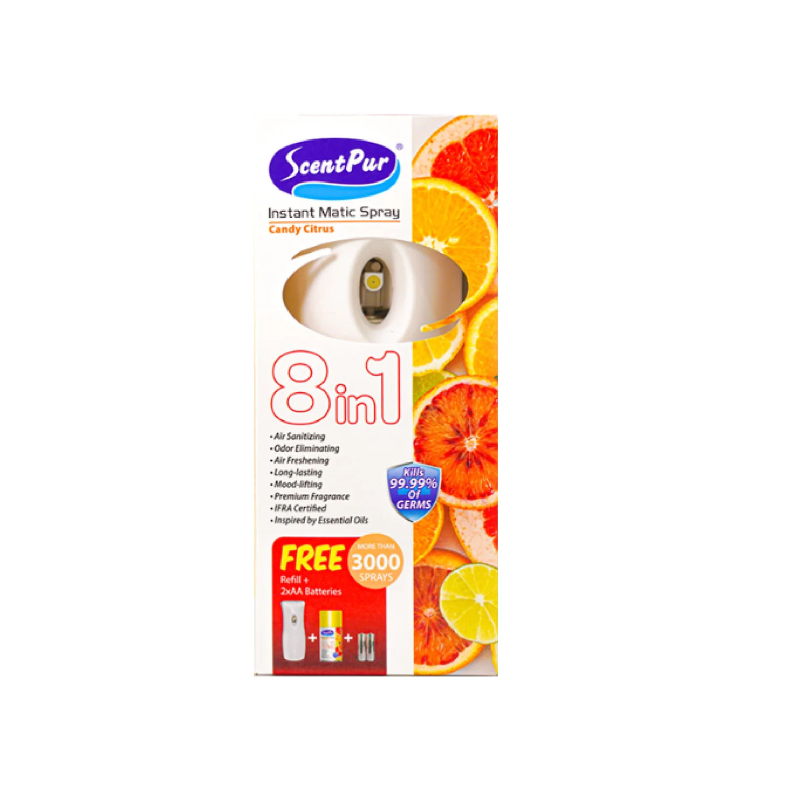 Scent Pur 8-in-1 Instant Matic Spray Set Citrus 1 unit - Image 2