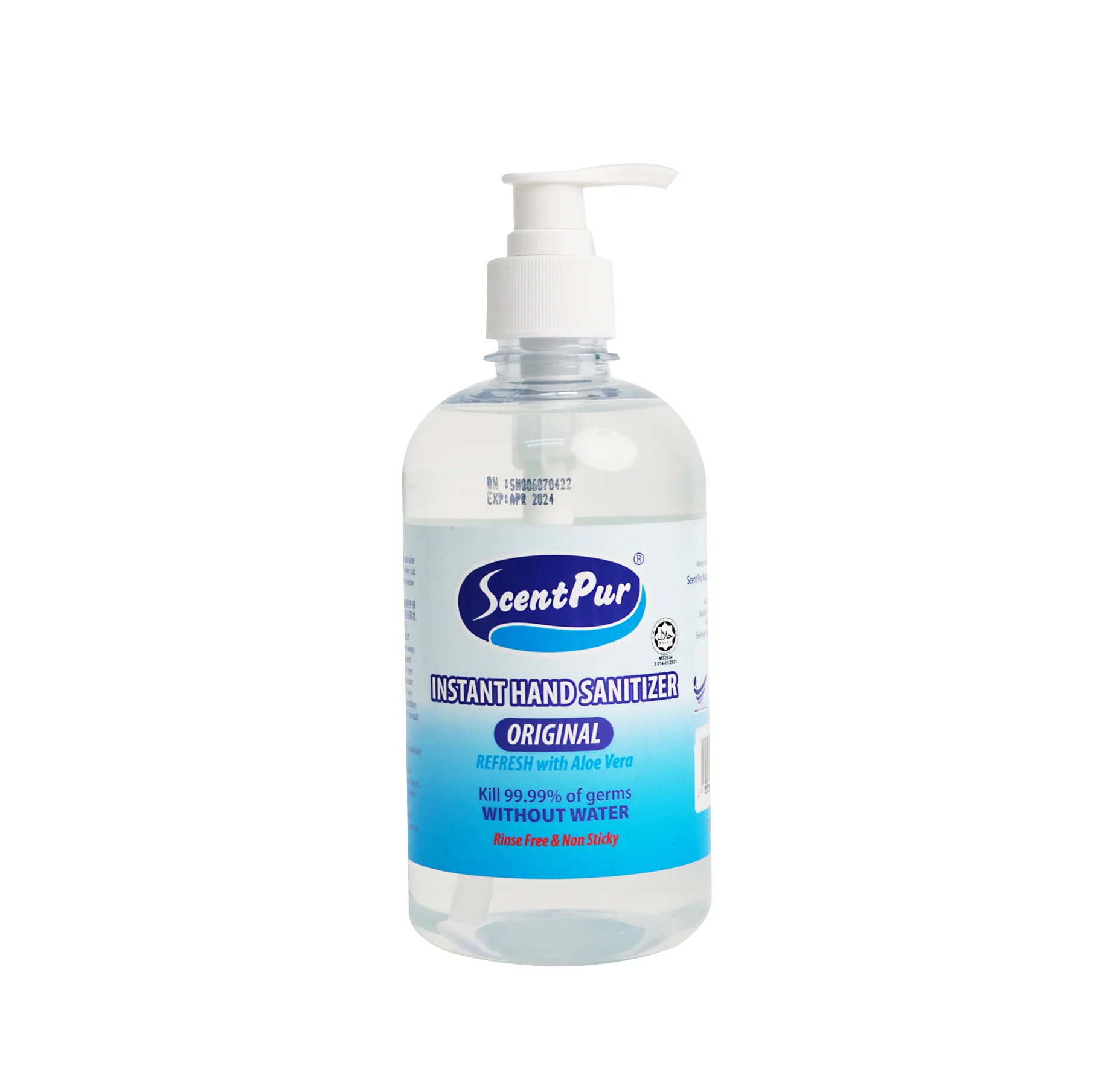 Scent Pur Instant Hand Sanitizer 500ml - Image 2