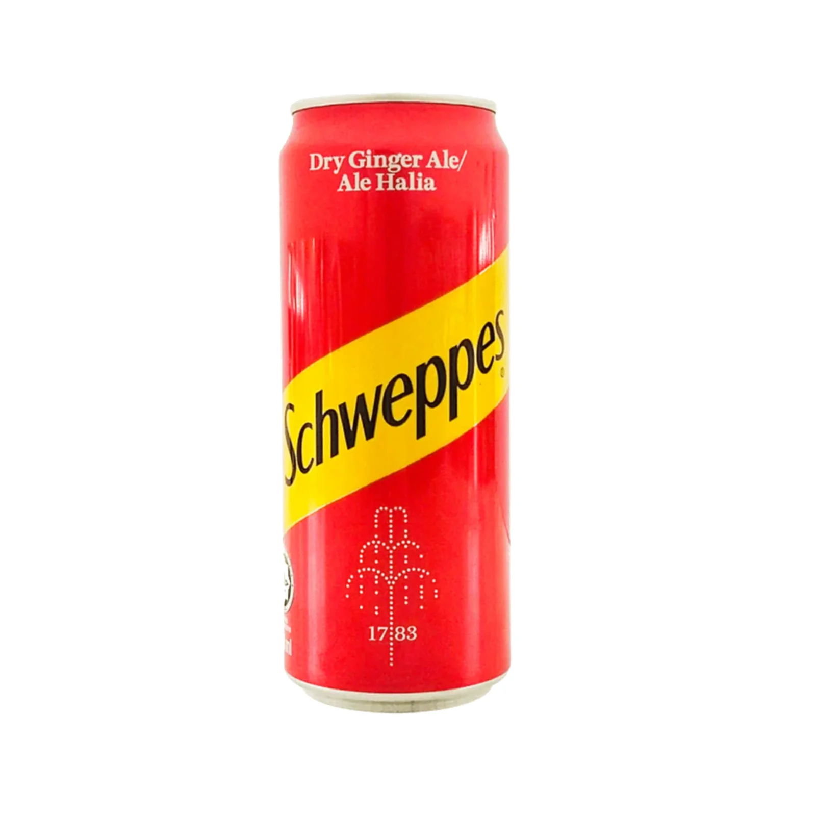 Schweppes Dry Ginger Ale Can 320ml - Image 2