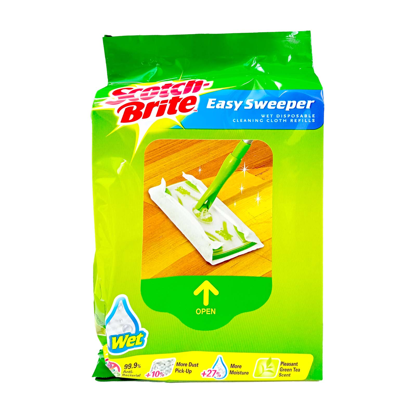 Scotch Brite Easy Sweeper Wet Wipes 20pcs/pack - Image 2