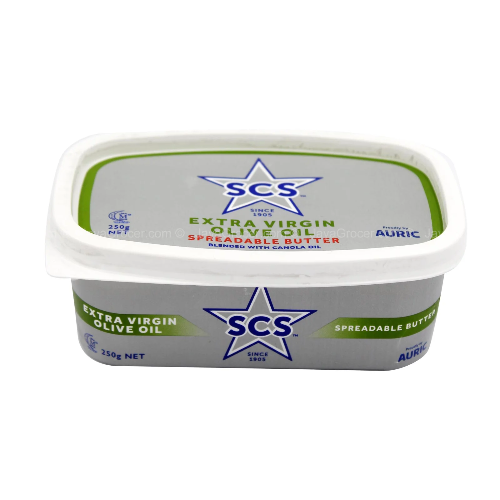 SCS Spreadable Butter Olive 250g