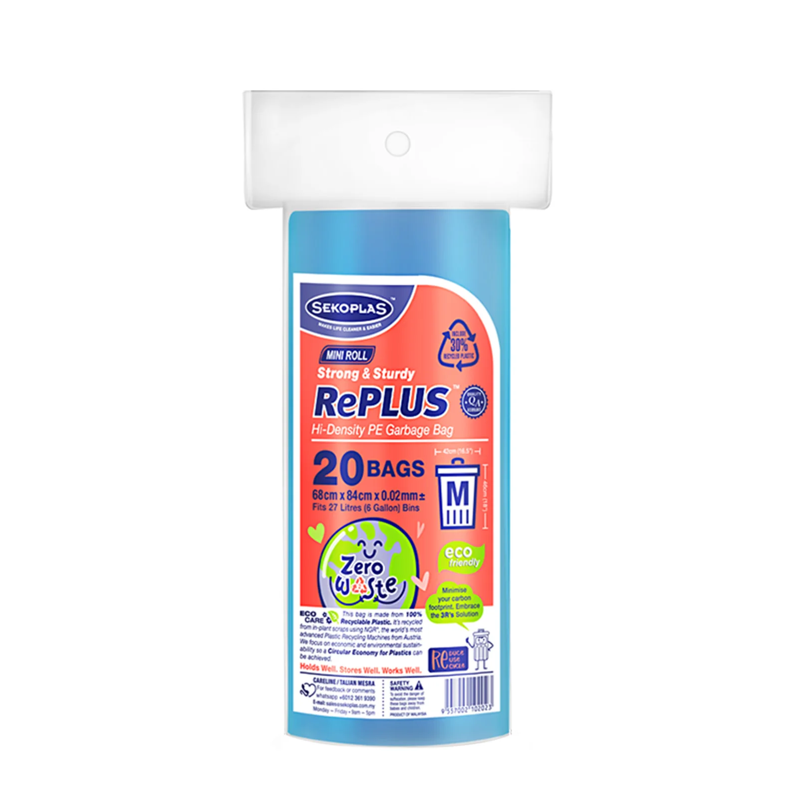 Sekoplas Replus Mini Roll (Small) 47 x 54cm 20pcs/pack - Image 2