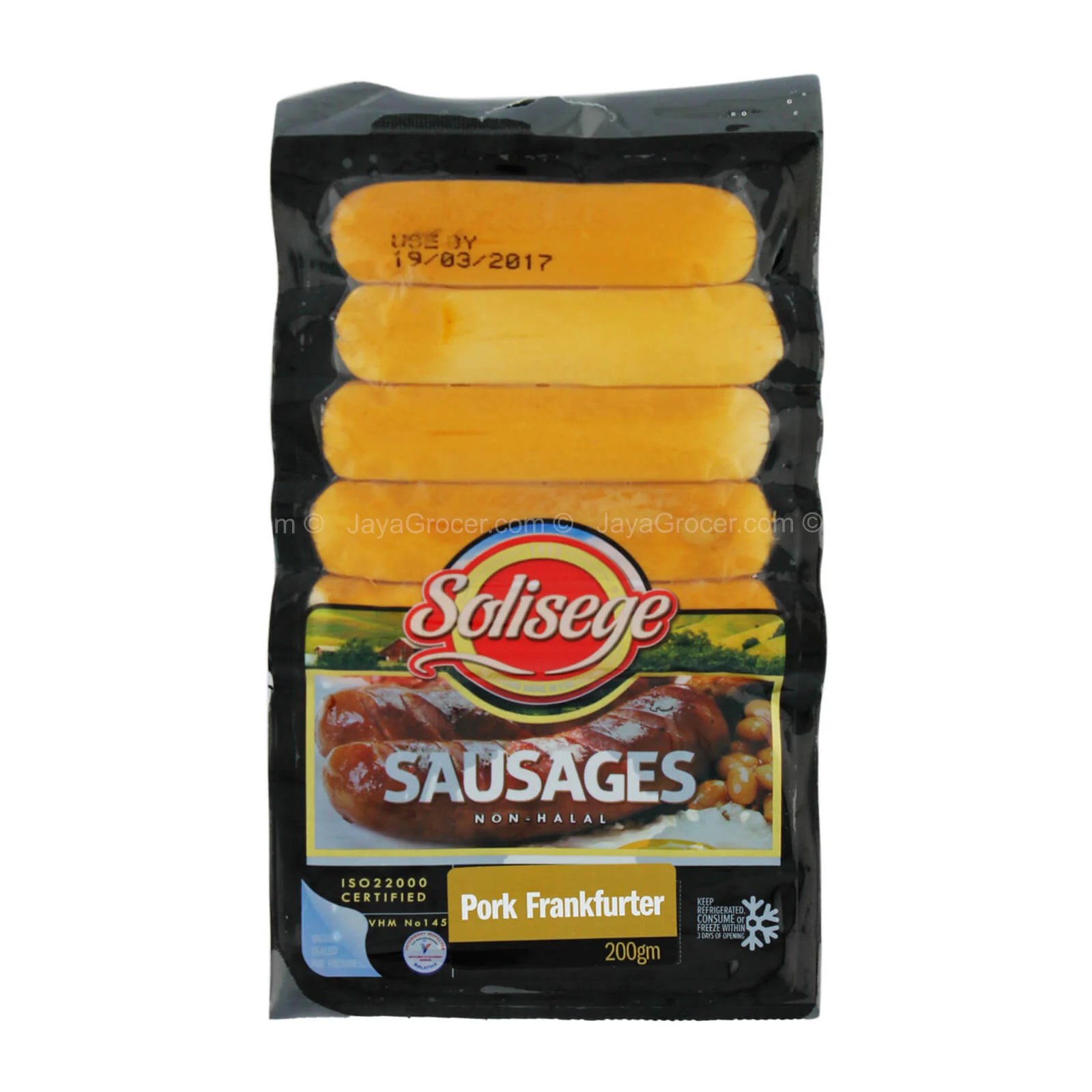 [NON-HALAL] Solid Food Pork Franfurters 200g - Image 2