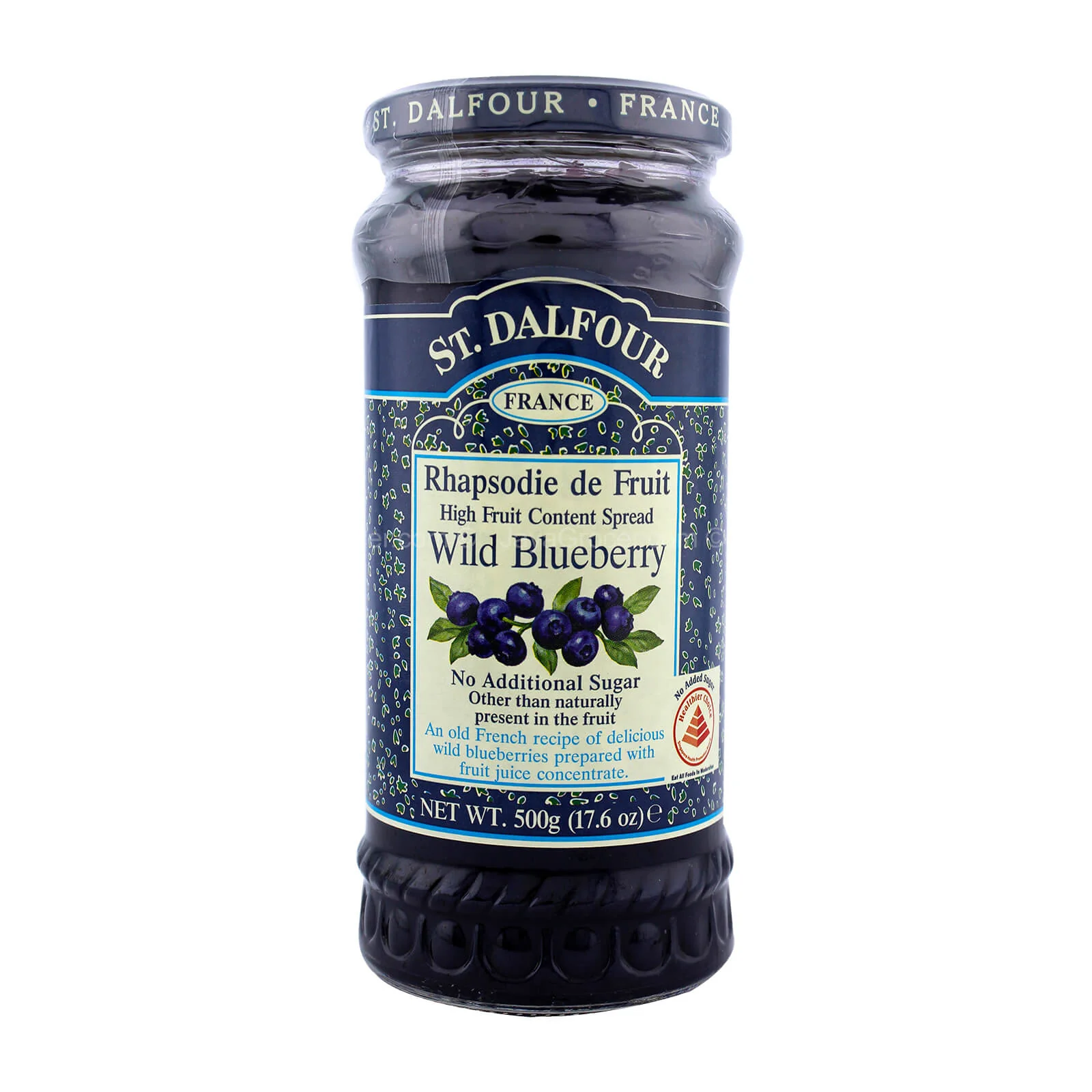 St Dalfour Blueberry Jam 500g - Image 2