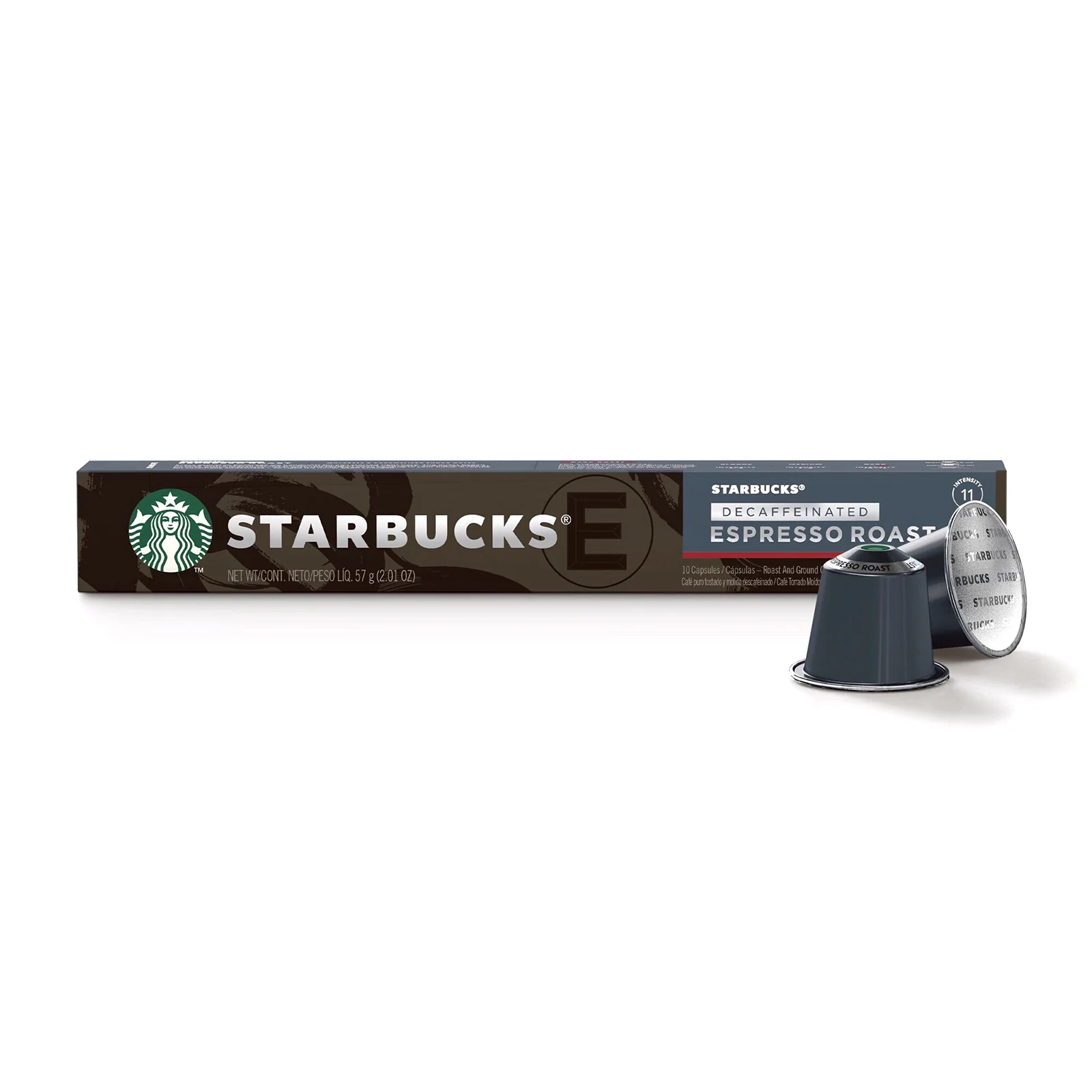Starbucks Nespresso Decaff Espresso Roast Coffee Capsules 57g - Image 2