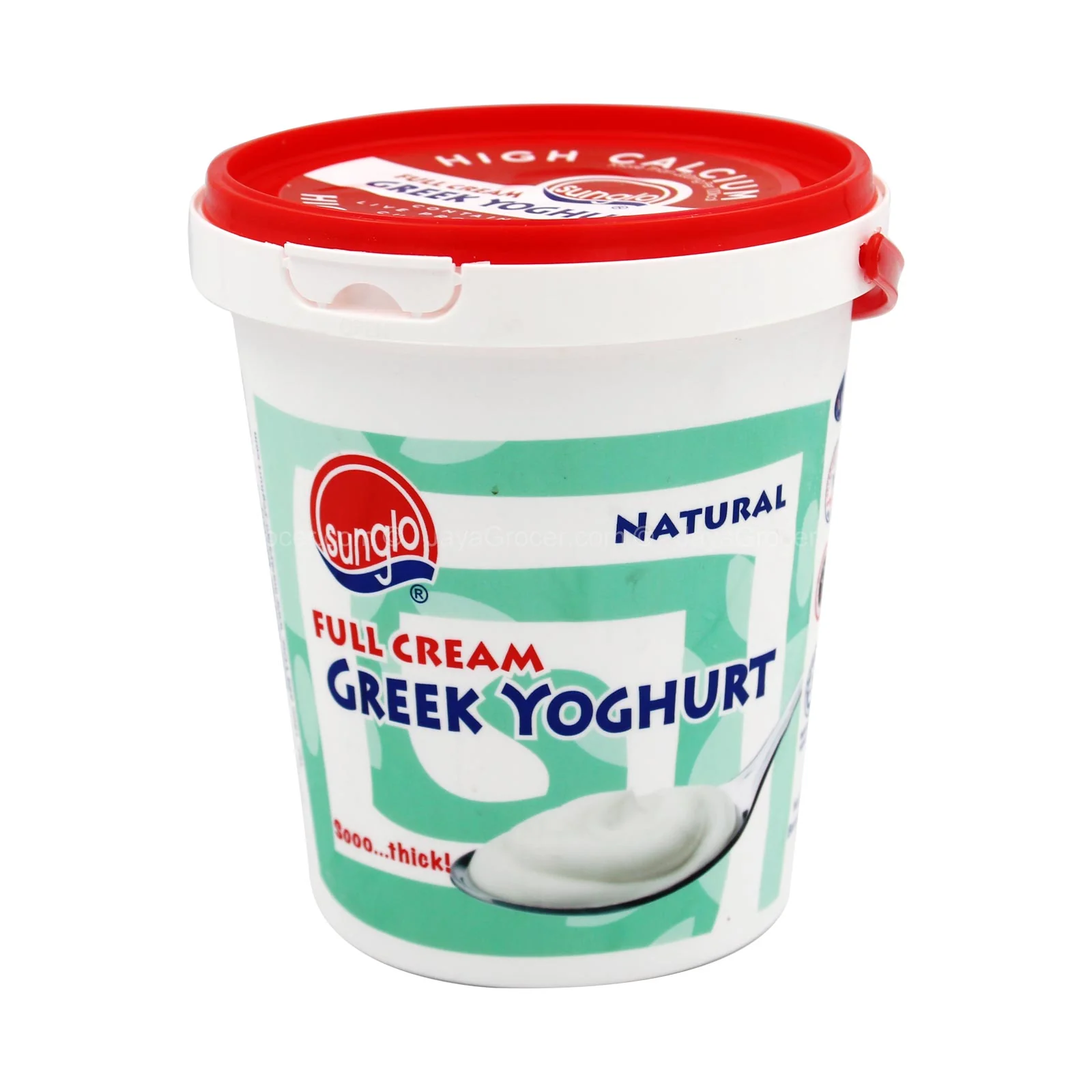 Sunglo Full Cream Natural Greek Yoghurt 900g - Image 2