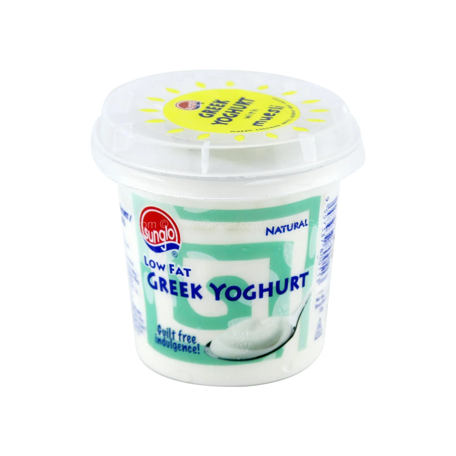 Sunglo Low Fat Natural Greek Yogurt 135g