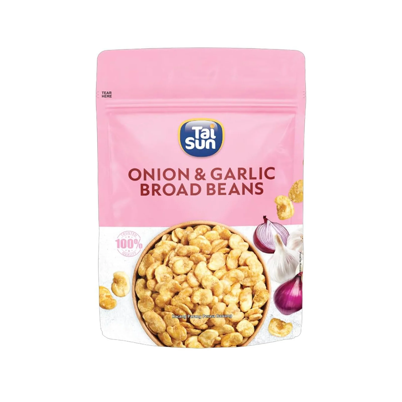 Tai Sun Onion and Garlic Broad Beans 150g - Image 2