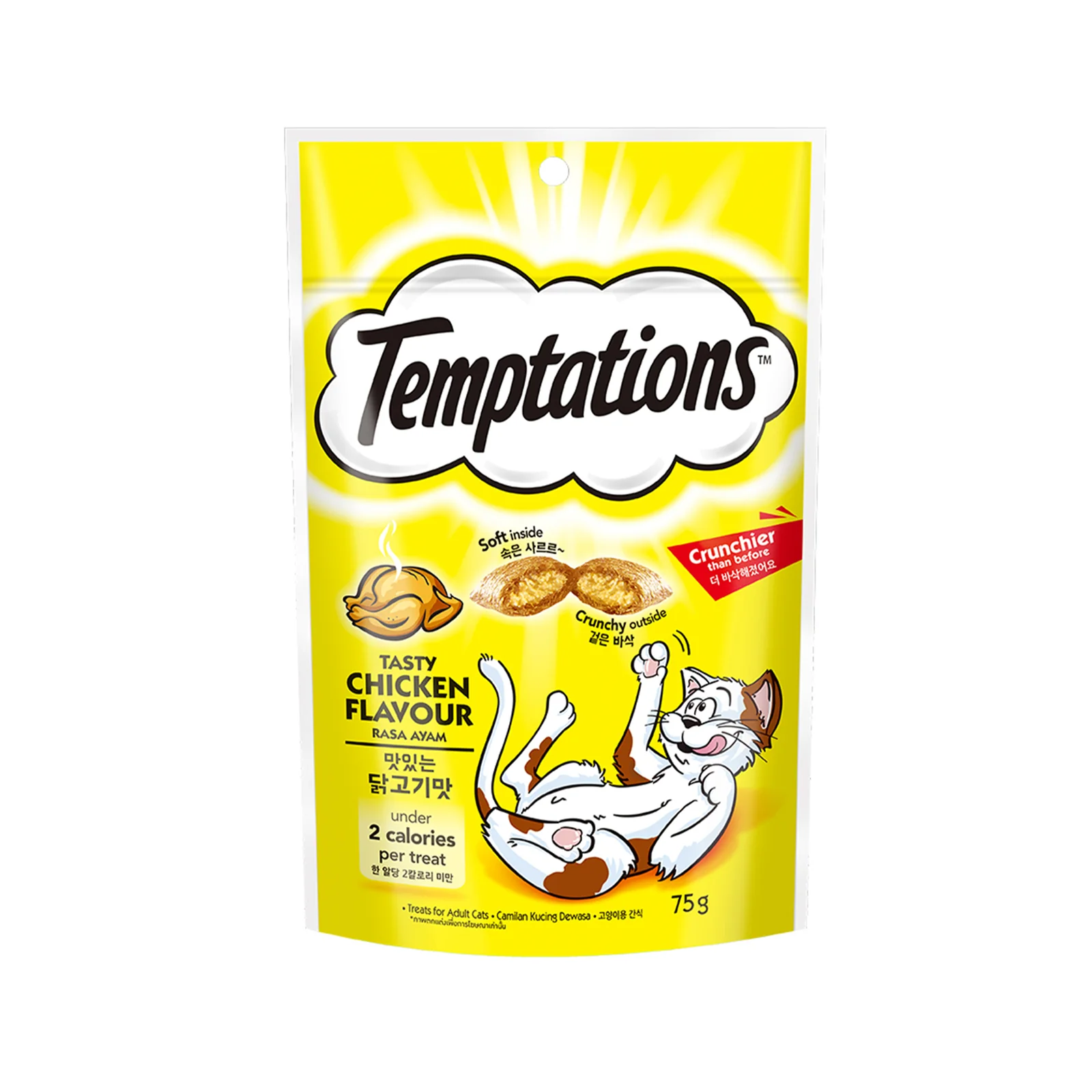 Temptations Tasty Chicken Flavour 75g - Image 2