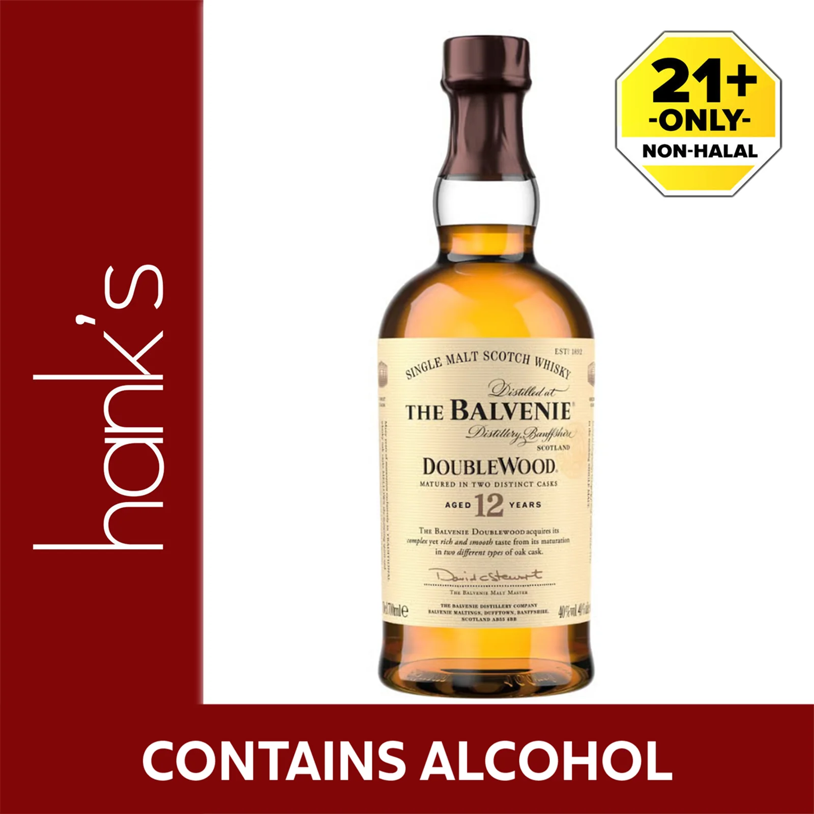 The Balvenie DoubleWood Whisky 700ml