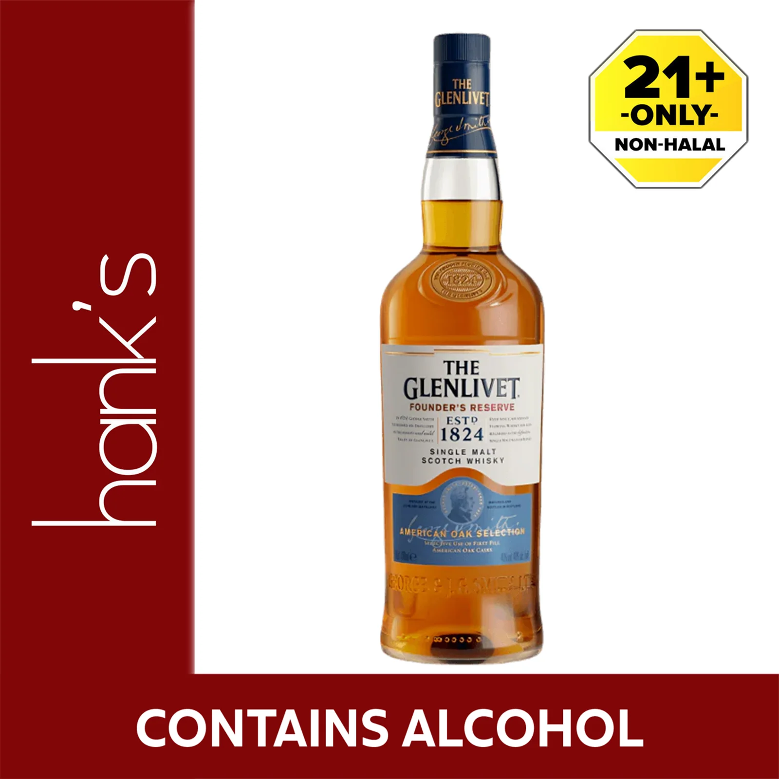The Glenlivet Founders Reserve Single Malt Scotch Whisky 700ml - Image 2