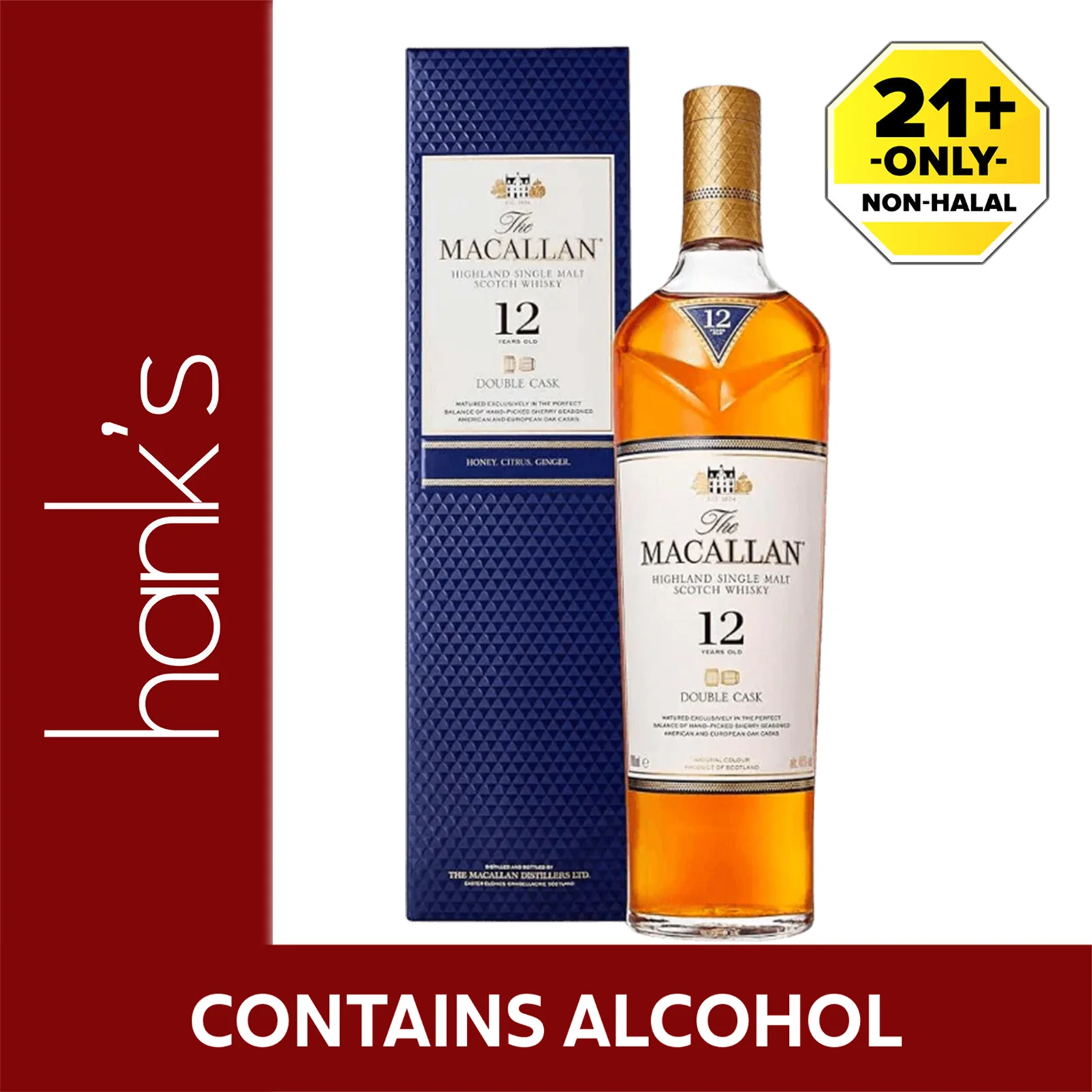 The Macallan 12 Year Old Double Cask Whisky 700ml - Image 2