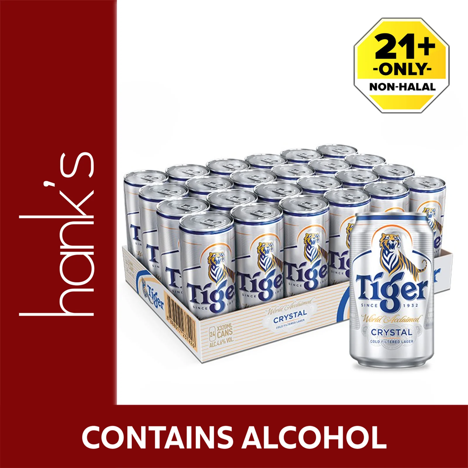 Tiger Crystal (can) 320ml - Image 3
