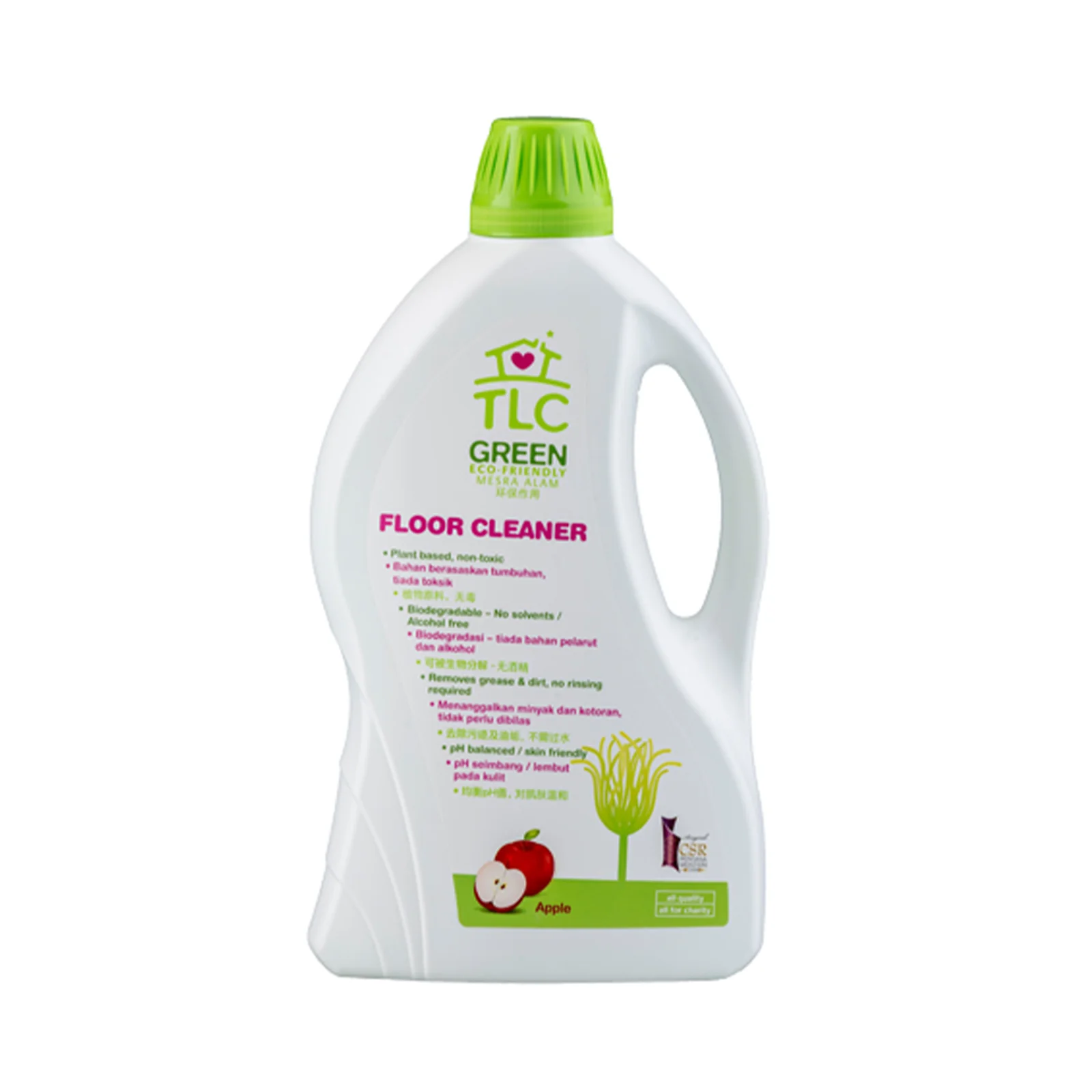 Tlc Green Floor Cleaner 2L - Image 2
