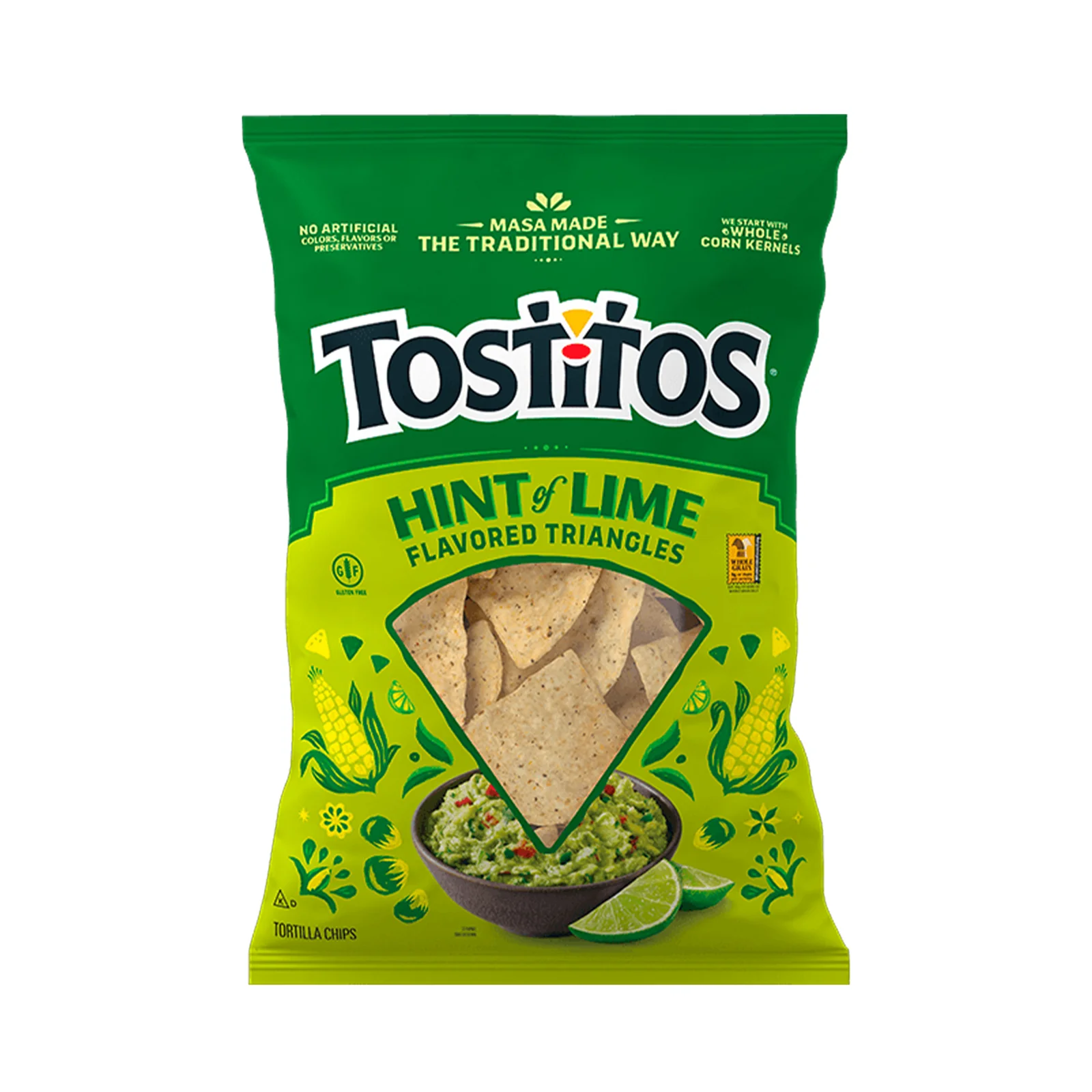 Tostitos Hint of Lime Tortilla Chips (USA) 284g - Image 2