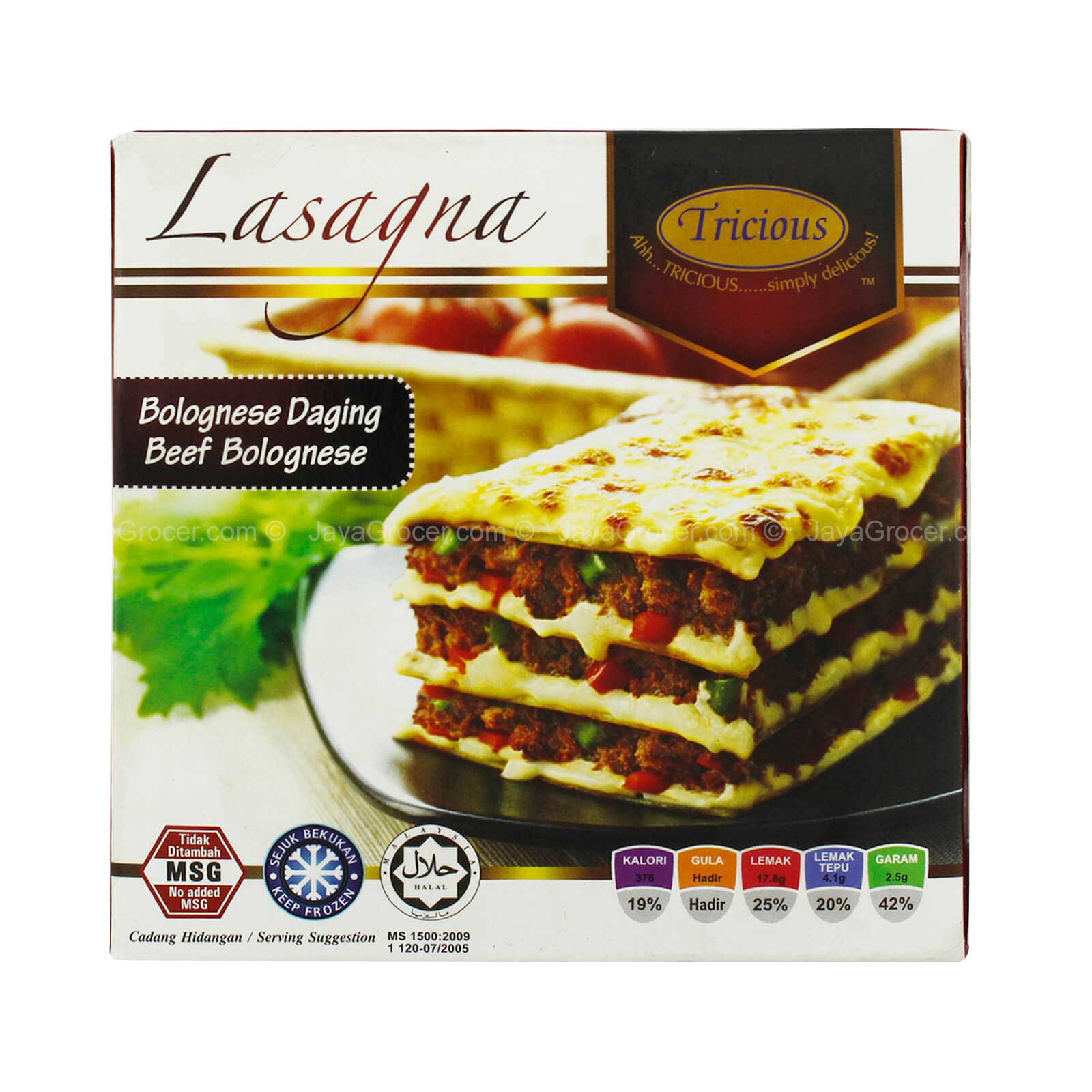 Tricious Lasagna Beef 280g - Image 2