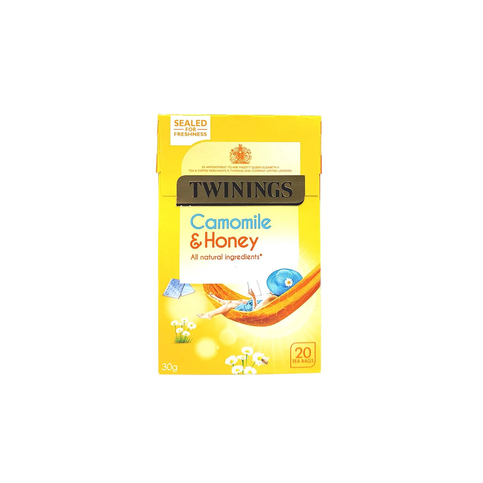 Twining Camomile and Honey Tea Bags 20pcs/pack - Image 2