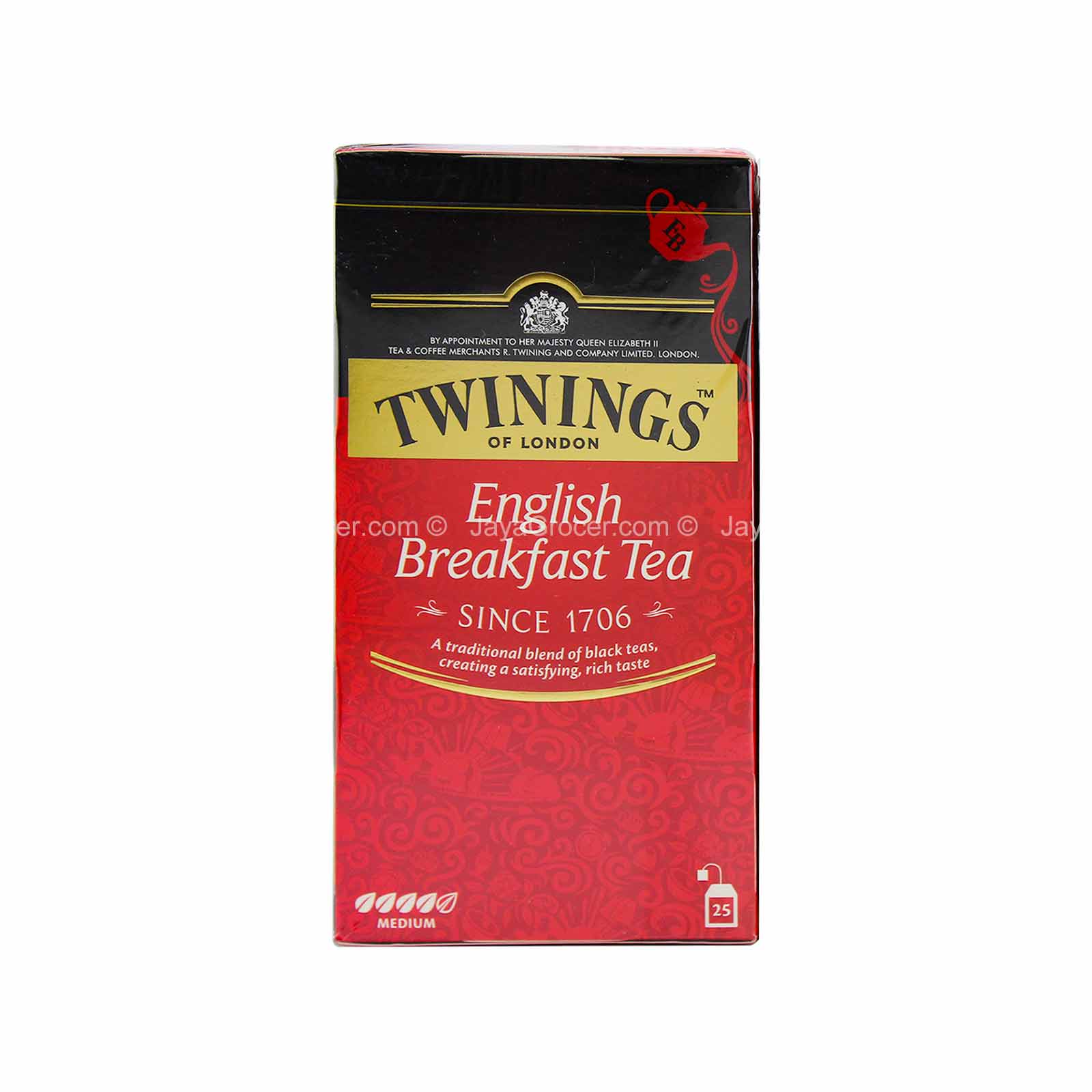 Twinings English Breakfast Black Tea 2g x 25 - Image 2
