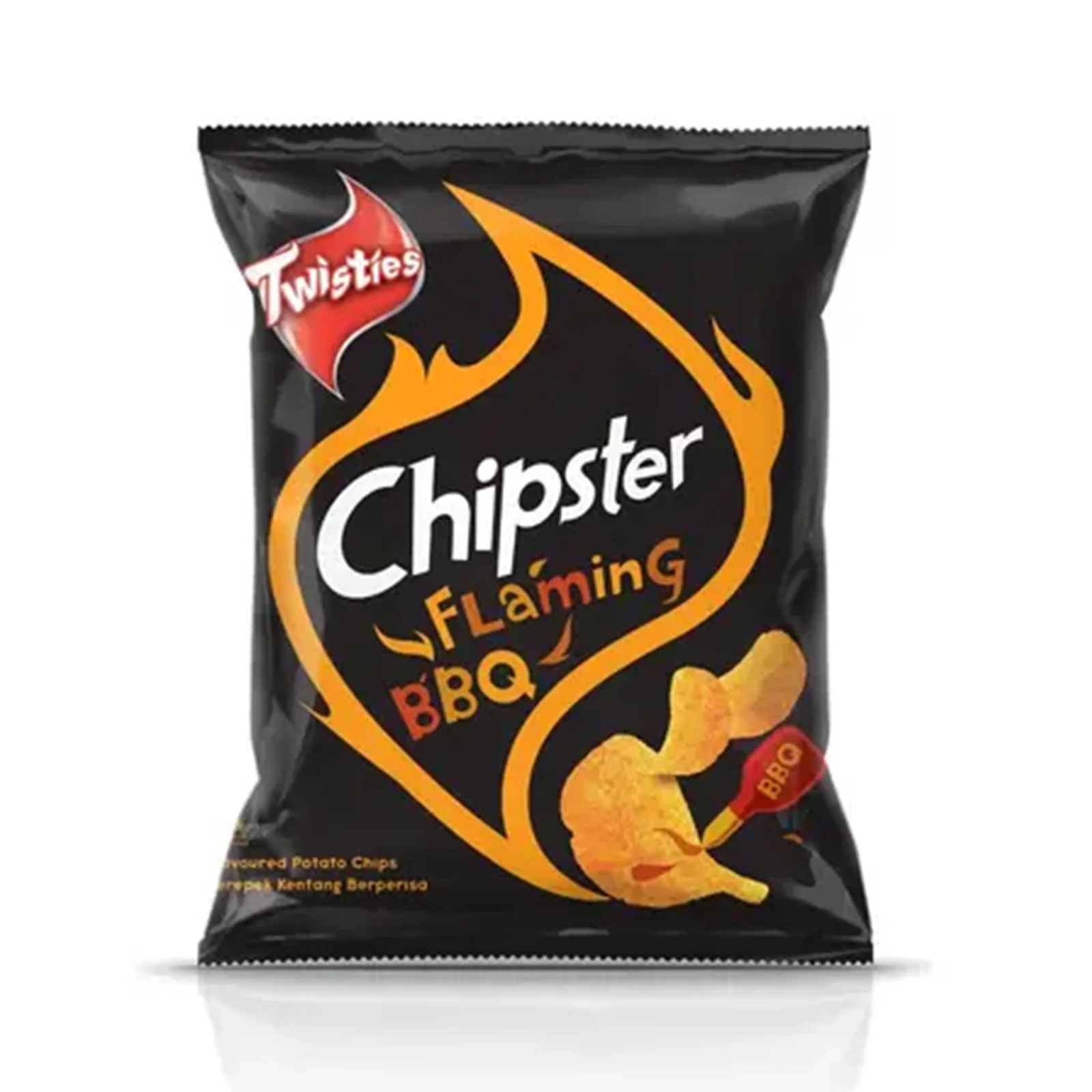 Twisties Chipster Flaming BBQ 60g - Image 2