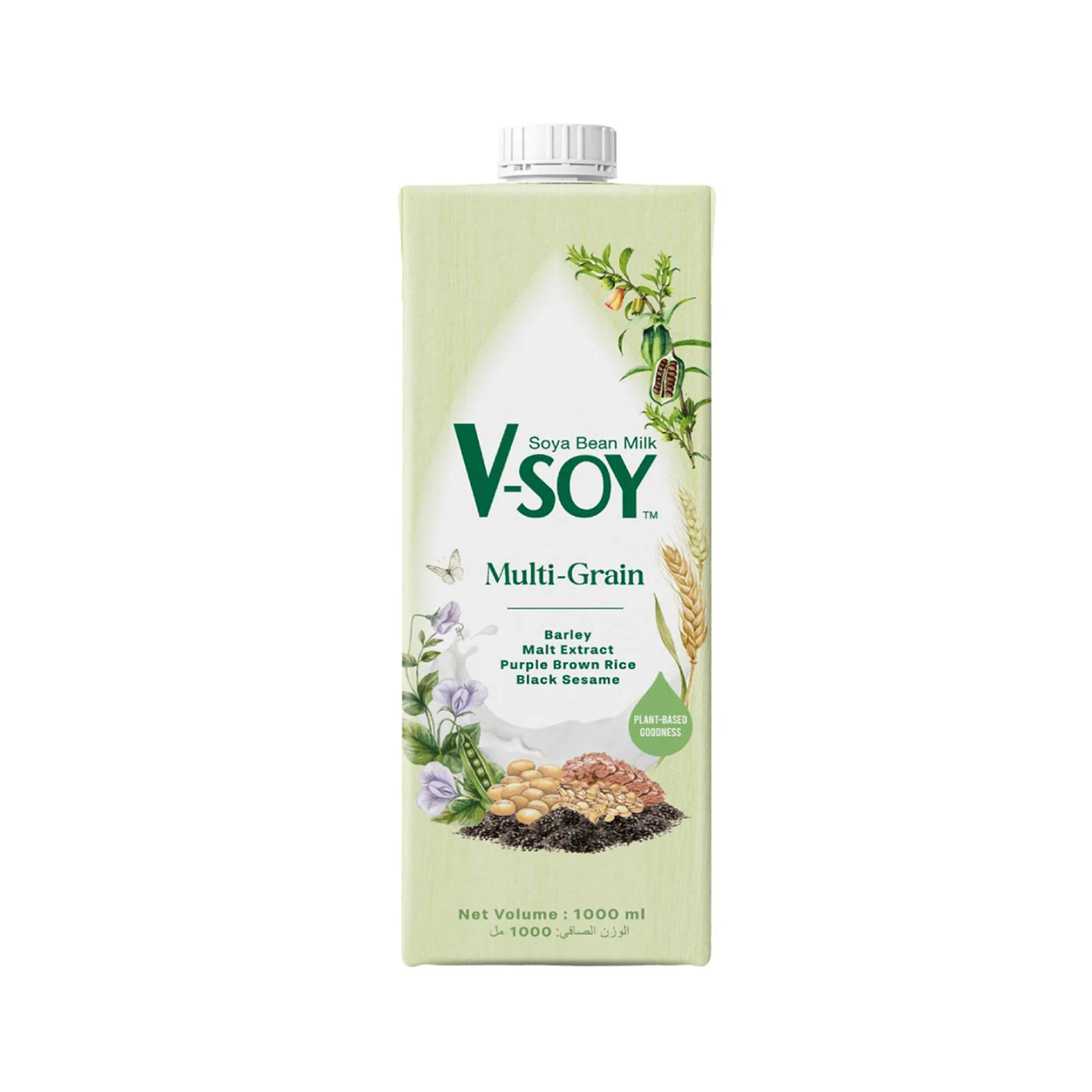 V-Soy Multi-Grain Soya Bean Milk 1L - Image 2