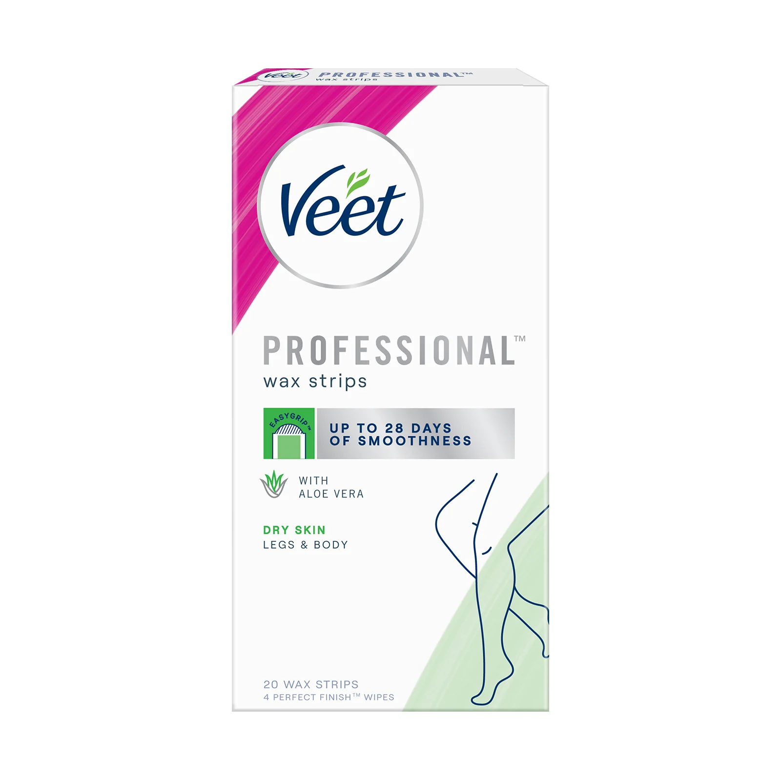 Veet Wax Strips Dry 20pcs/pack - Image 2