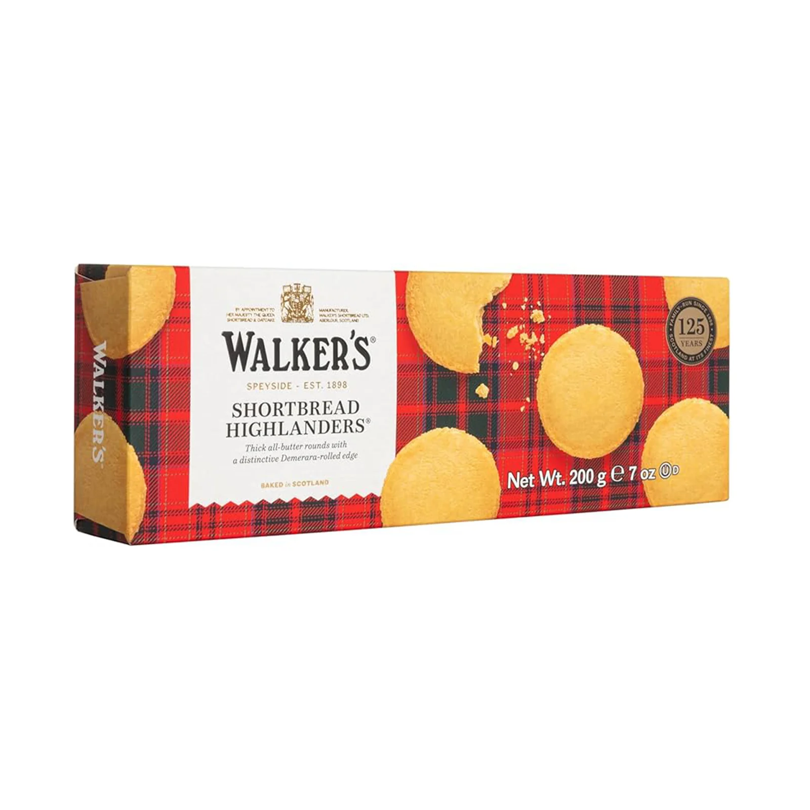 Walkers Highlander Shortbread 200g - Image 2