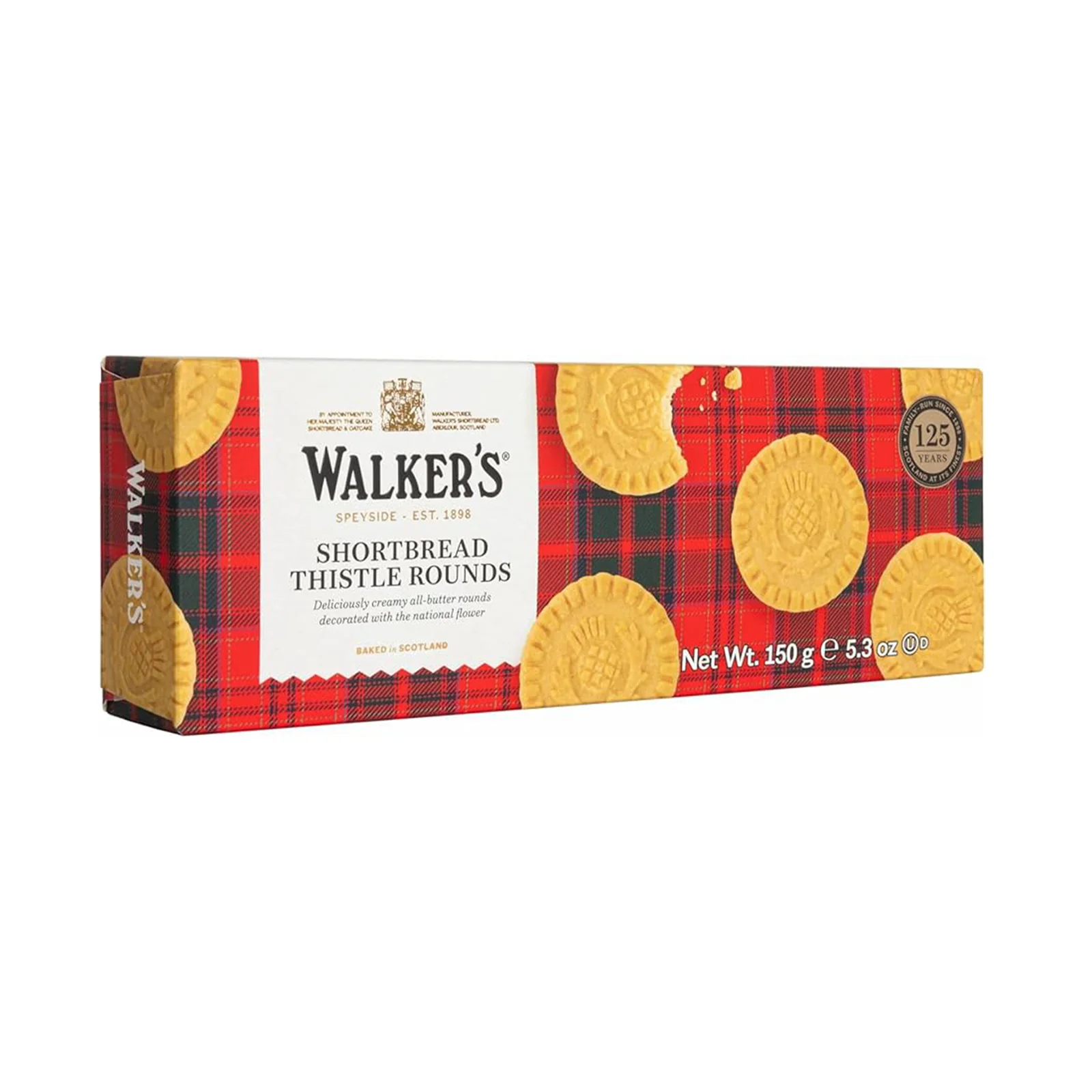 Walkers Shortbread Thistle Rounds 150g - Image 2