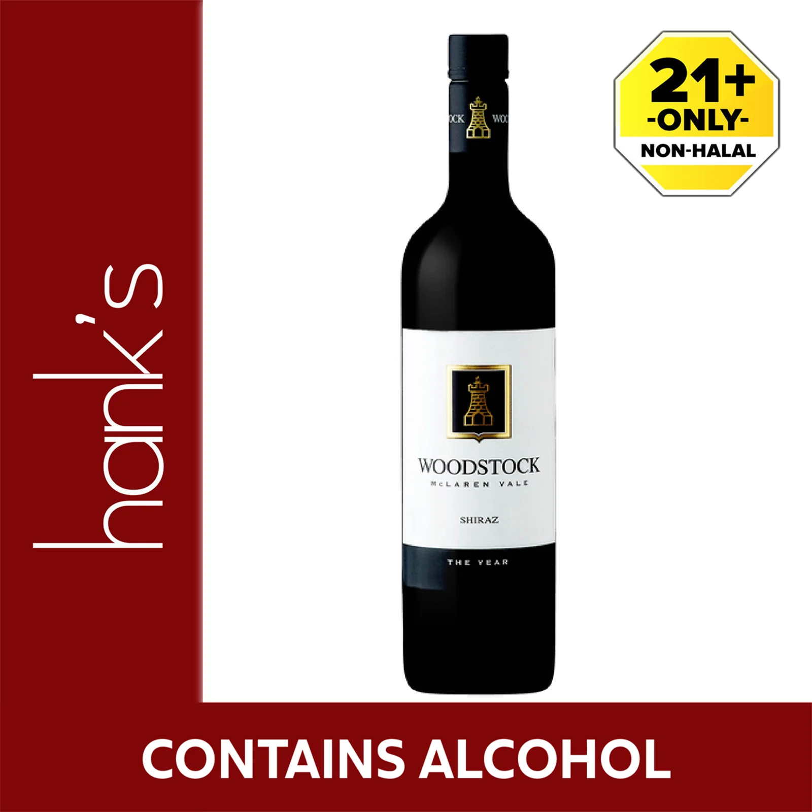 Woodstock Mclaren Shiraz Wine 750ml - Image 2