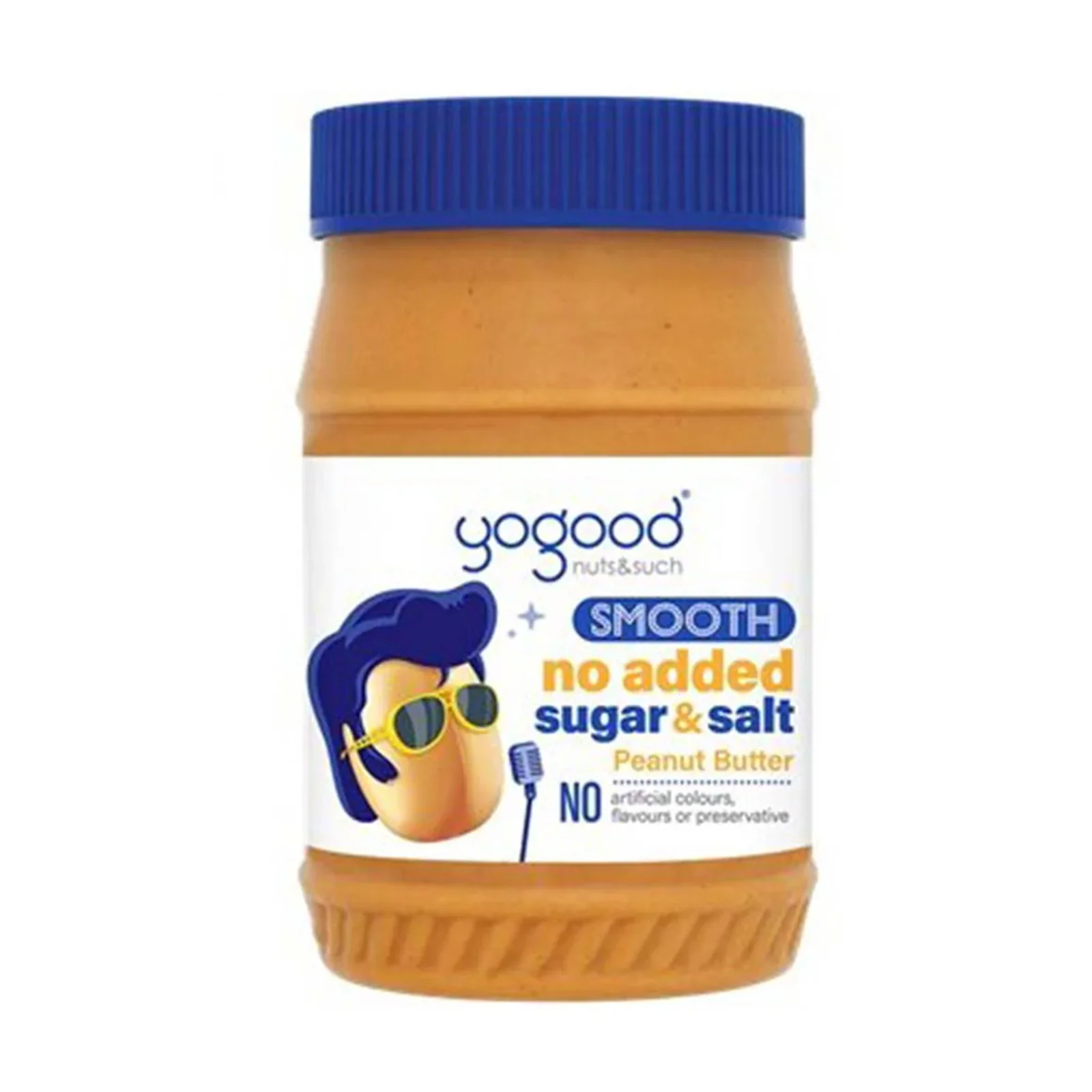 Yogood No Added Sugar and Salt Smooth Peanut Butter 453g